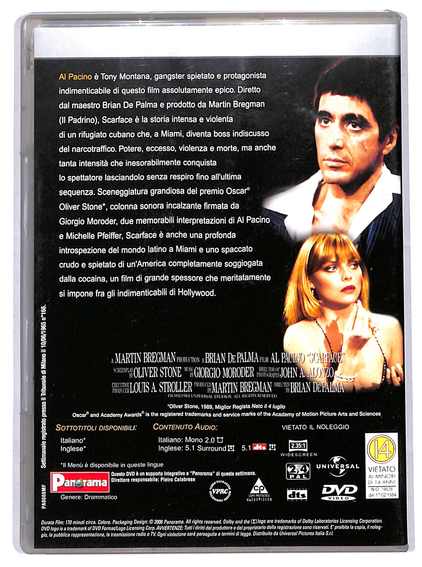 EBOND Scarface EDITORIALE DVD D719416