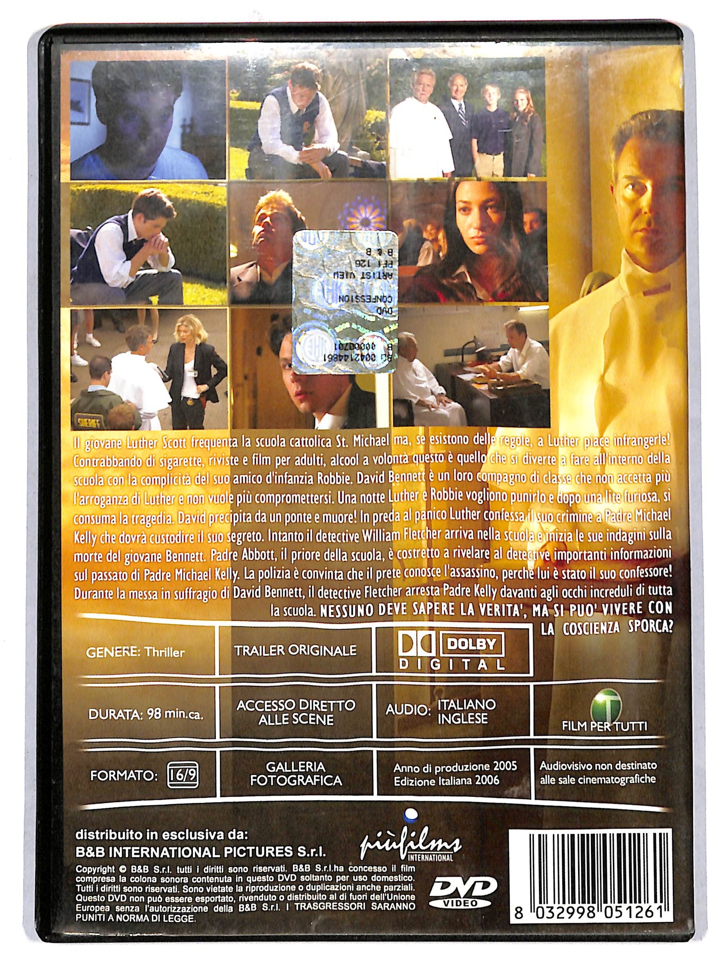 EBOND Confession DVD D719601