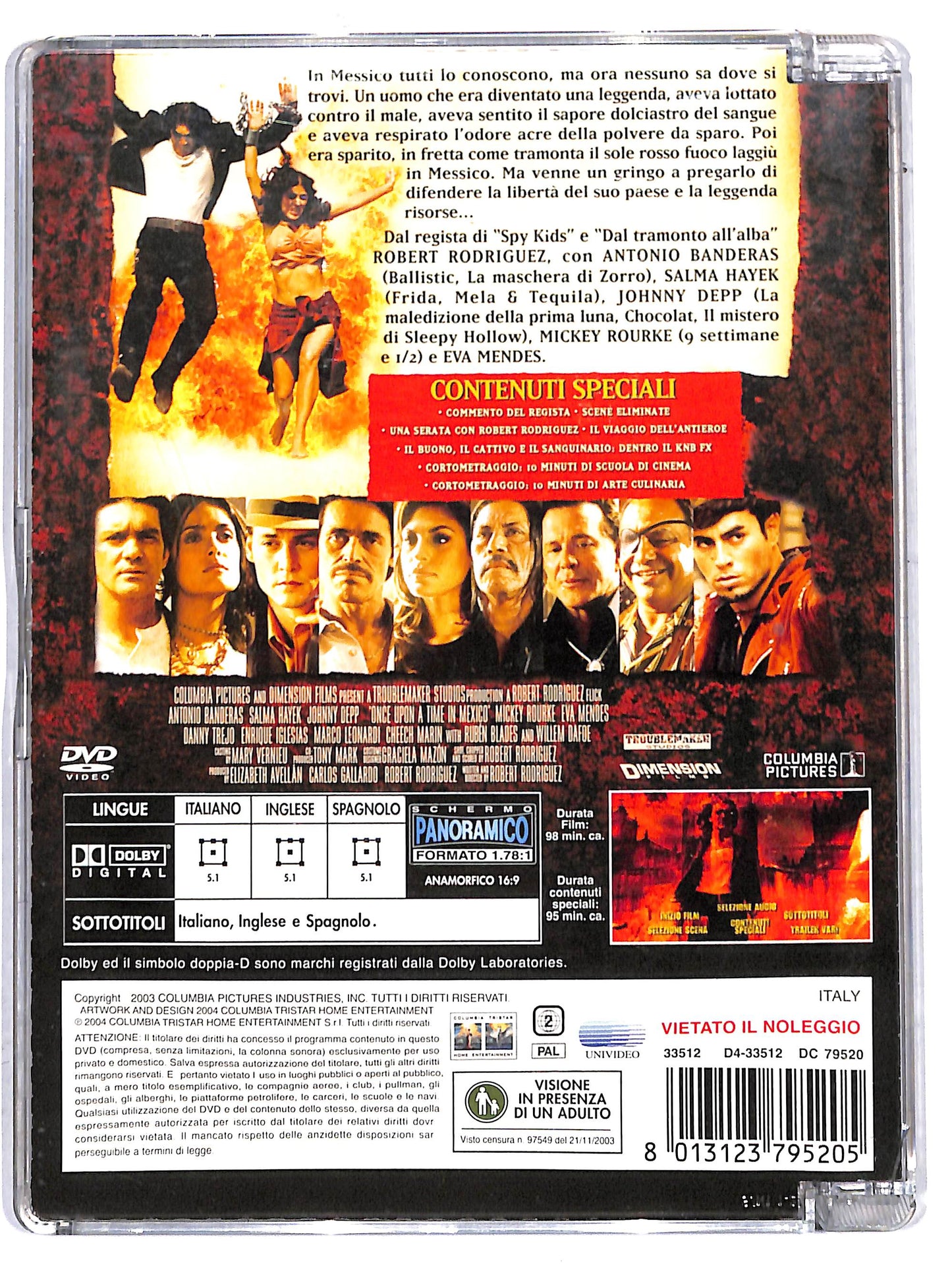 EBOND c'era una volta in messico SJB DVD D719603