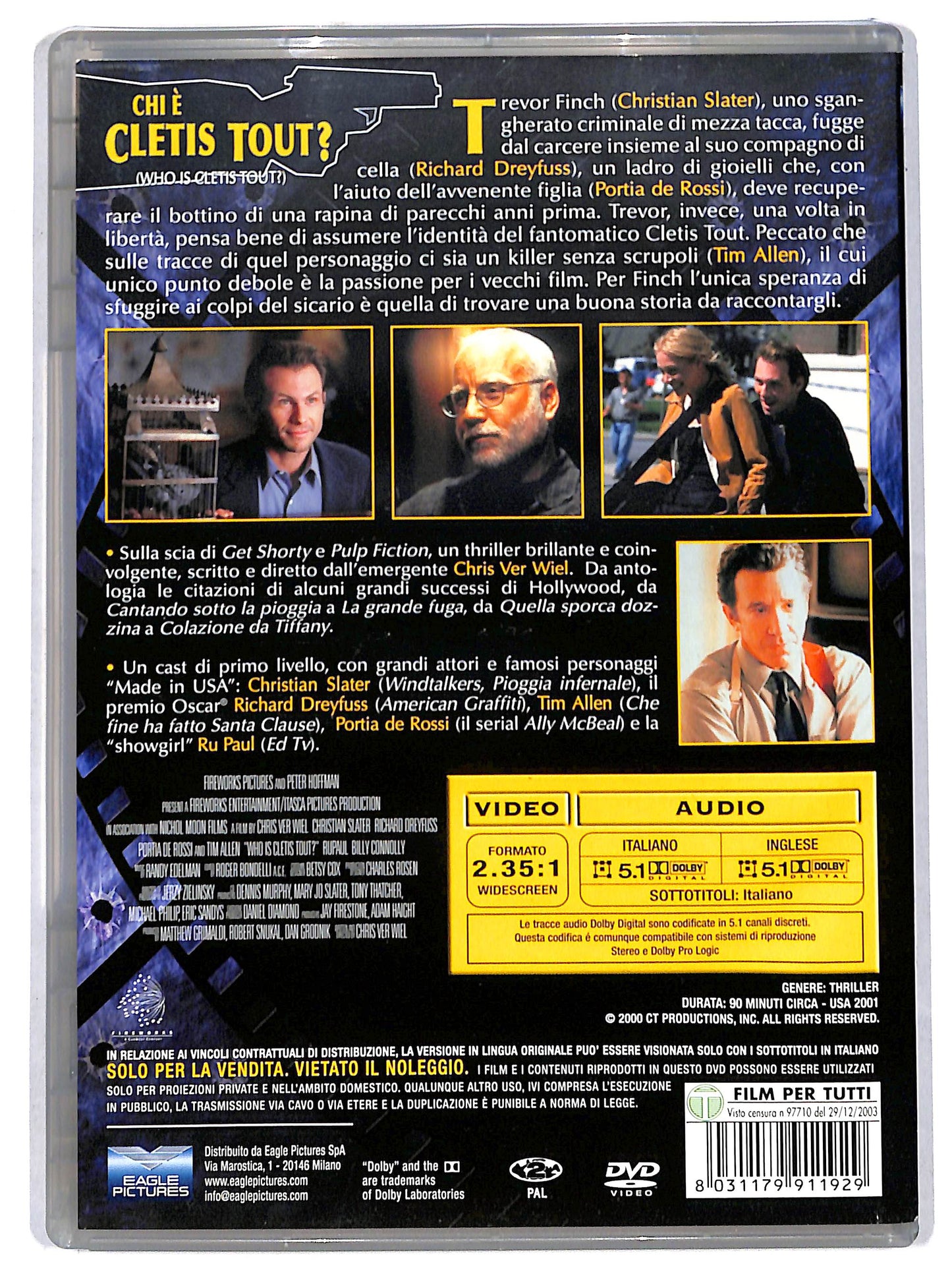 EBOND Chi e Cletis Tout? DVD D719623