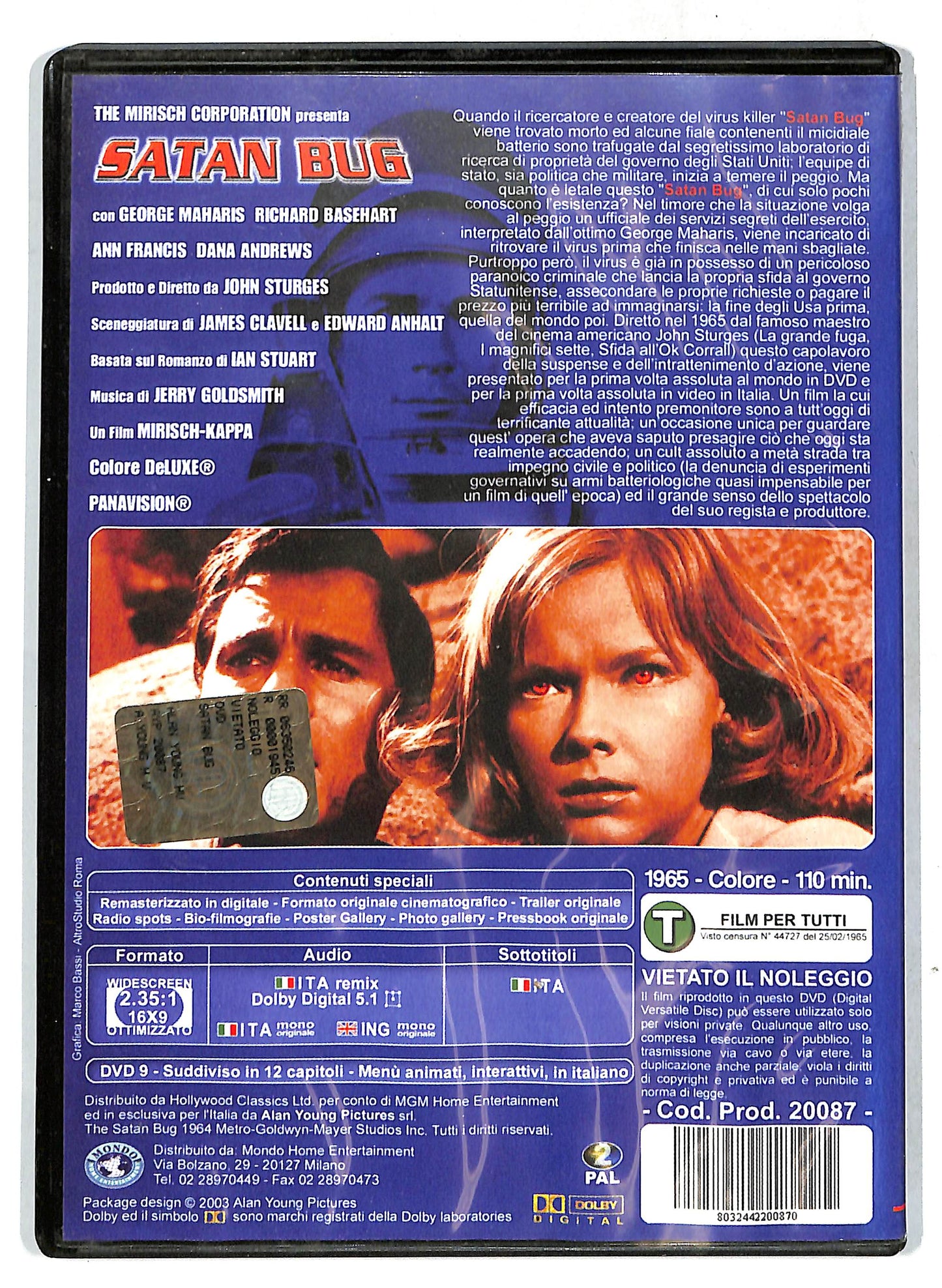 EBOND Satan bug DVD D719716