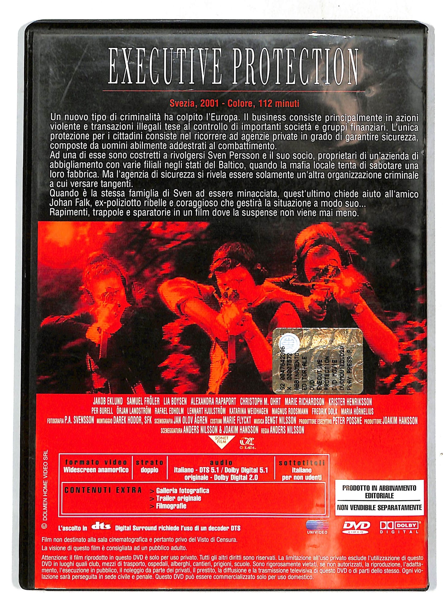 EBOND Executive Protection EDITORIALE DVD D719724