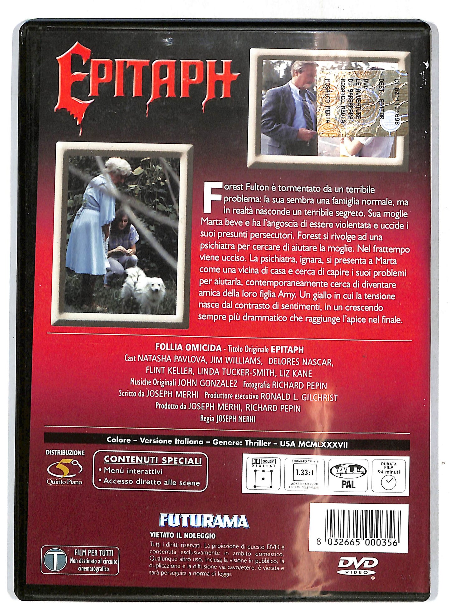 EBOND Epitaph DVD D719763