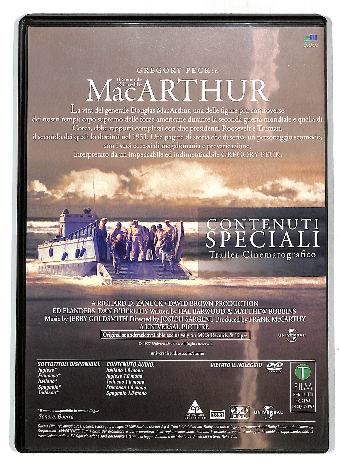 EBOND MacArthur il generale ribelle EDITORIALE DVD D719855