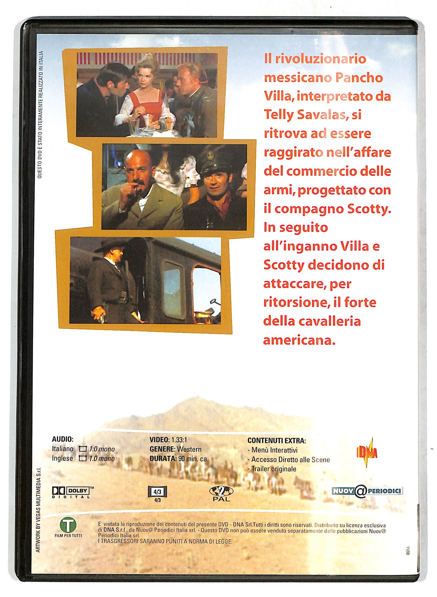 EBOND Pancho Villa  EDITORIALE DVD D720114