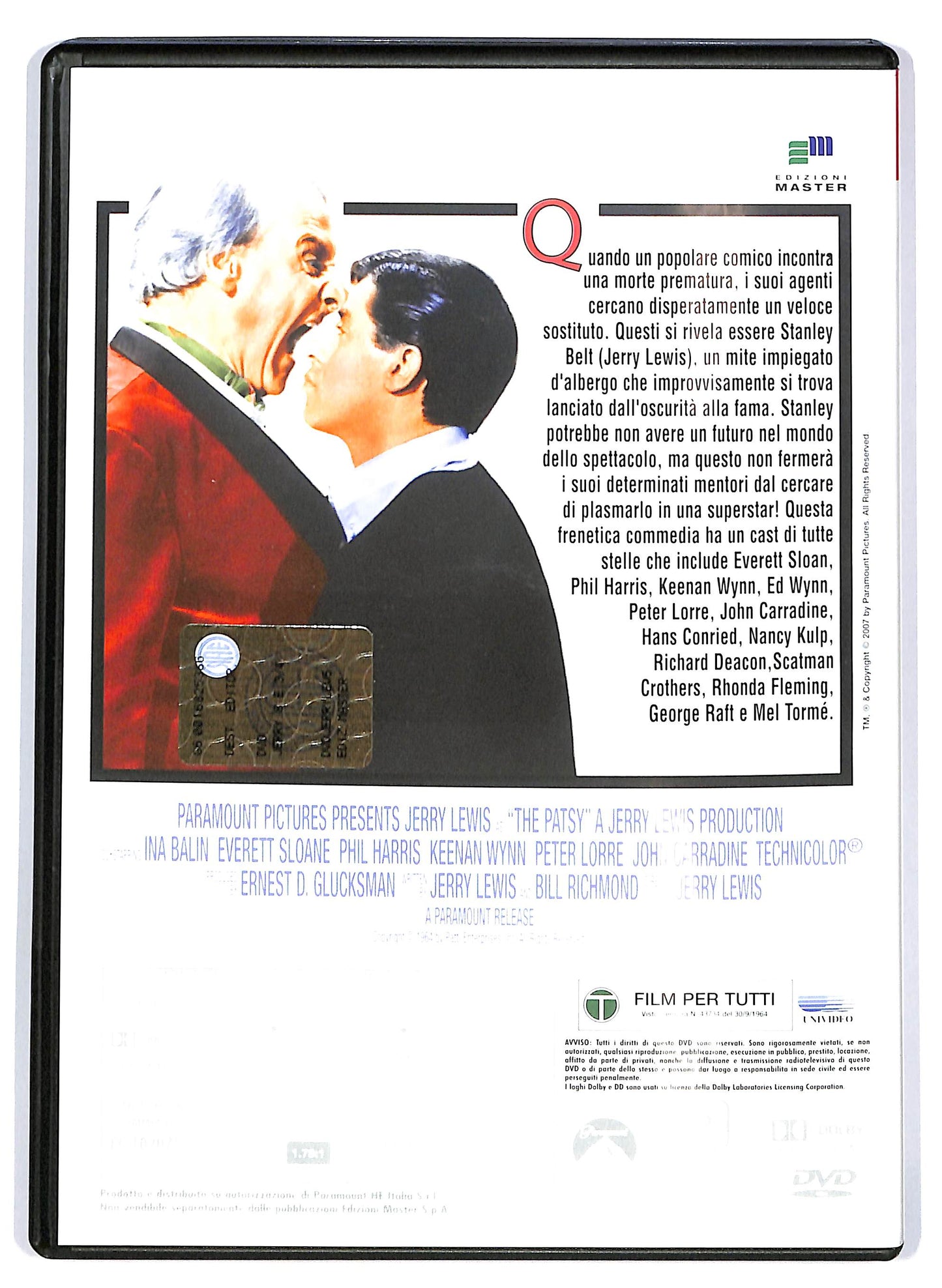 EBOND Jerry 8 e 3/4 EDITORIALE DVD D720134