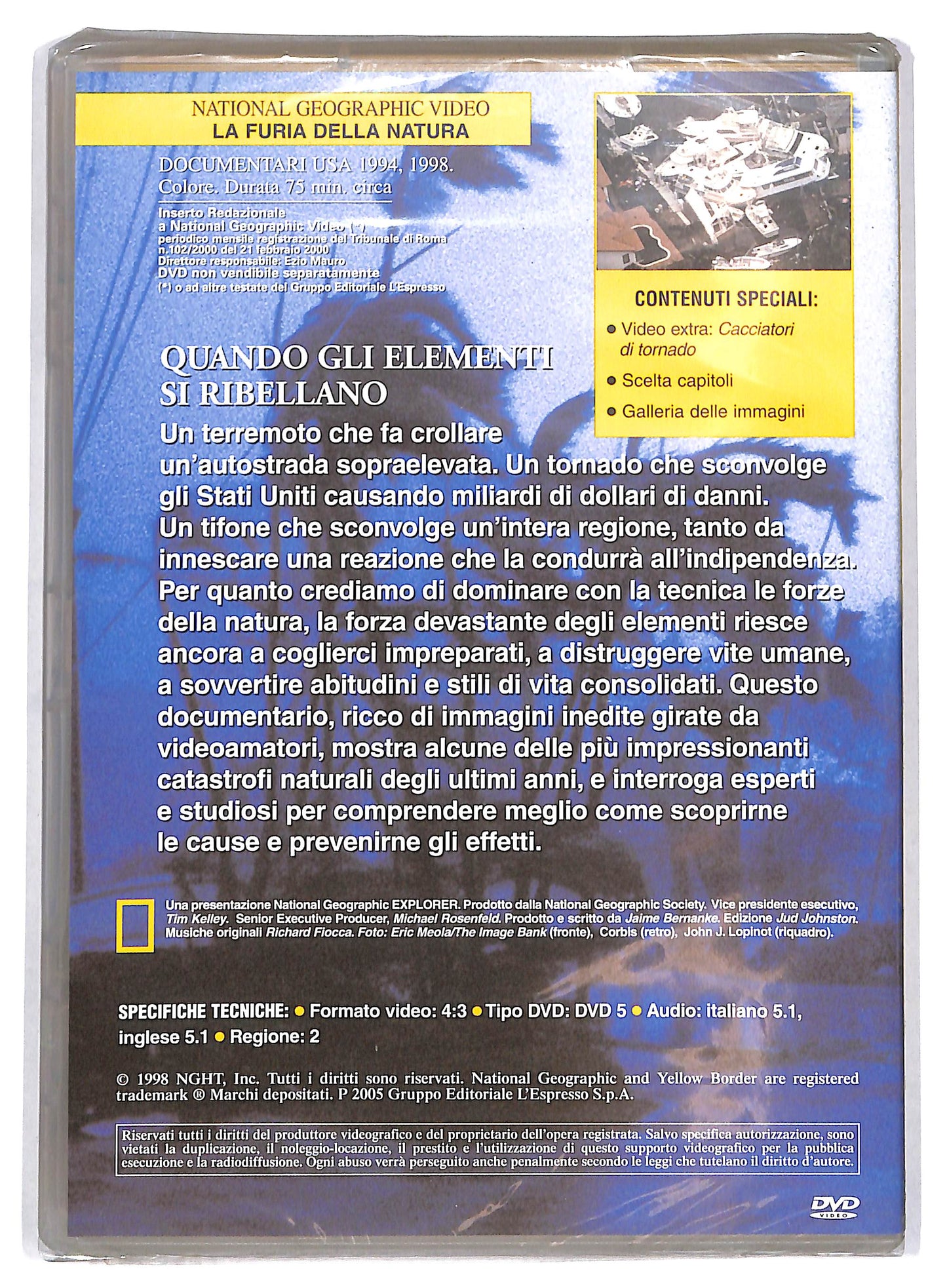 EBOND La Furia Della Natura - National Geographic Vol.32 DVD EDITORIALE D720303