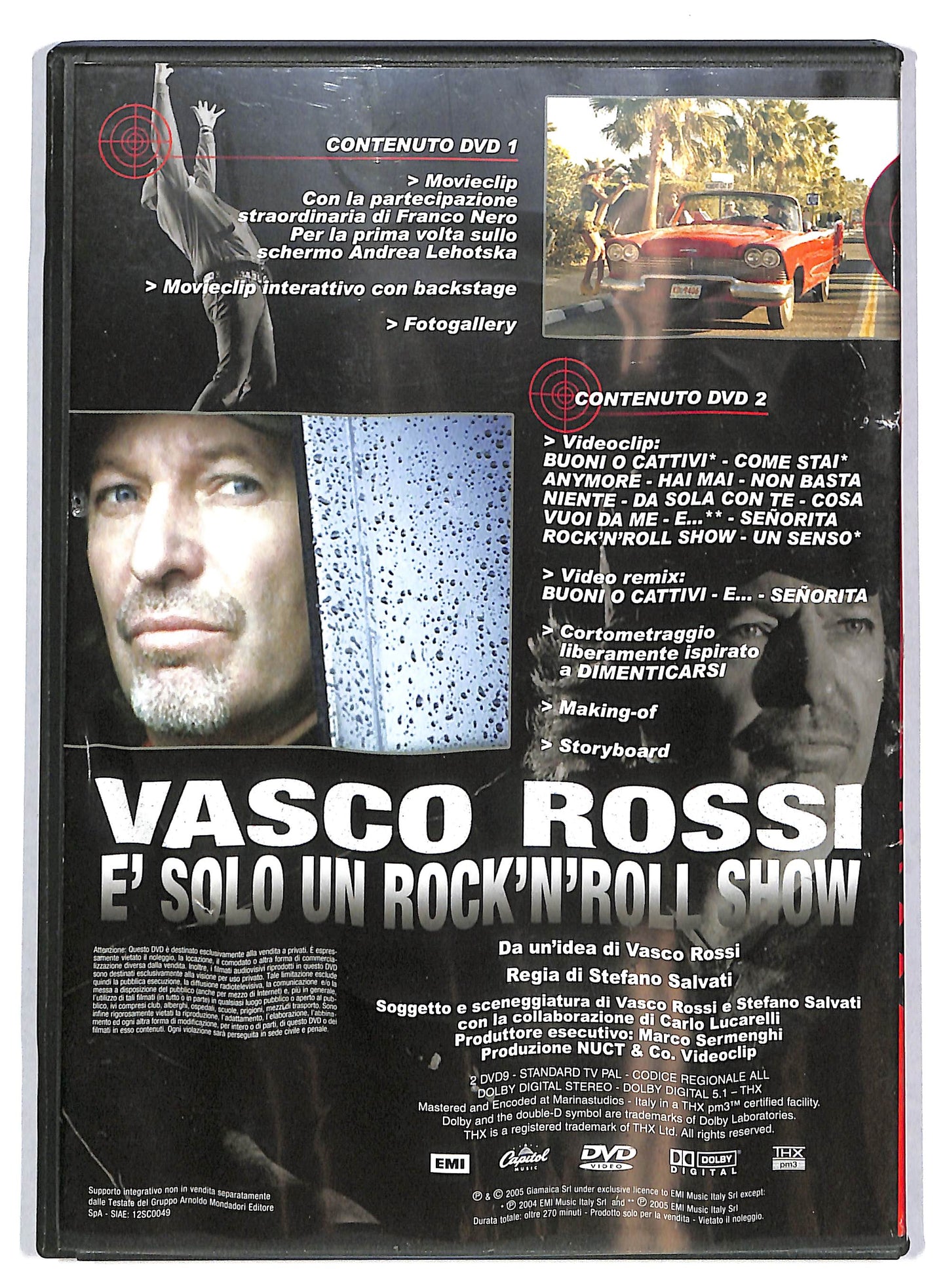 EBOND Vasco Rossi – E Solo Un Rock'n'roll Show DVD EDITORIALE D720319