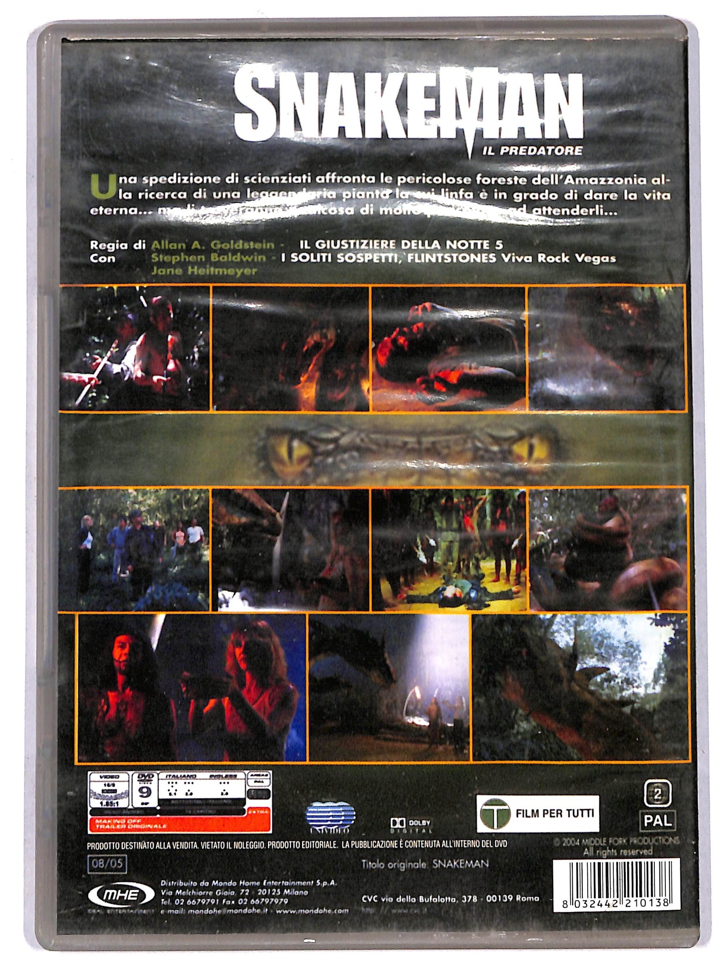 EBOND snake man - il predatore DVD D720415
