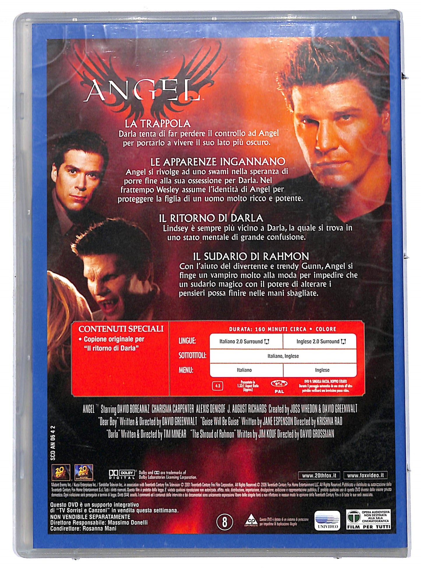 EBOND Angel stagione 2 disco 2 EDITORIALE DVD D720422