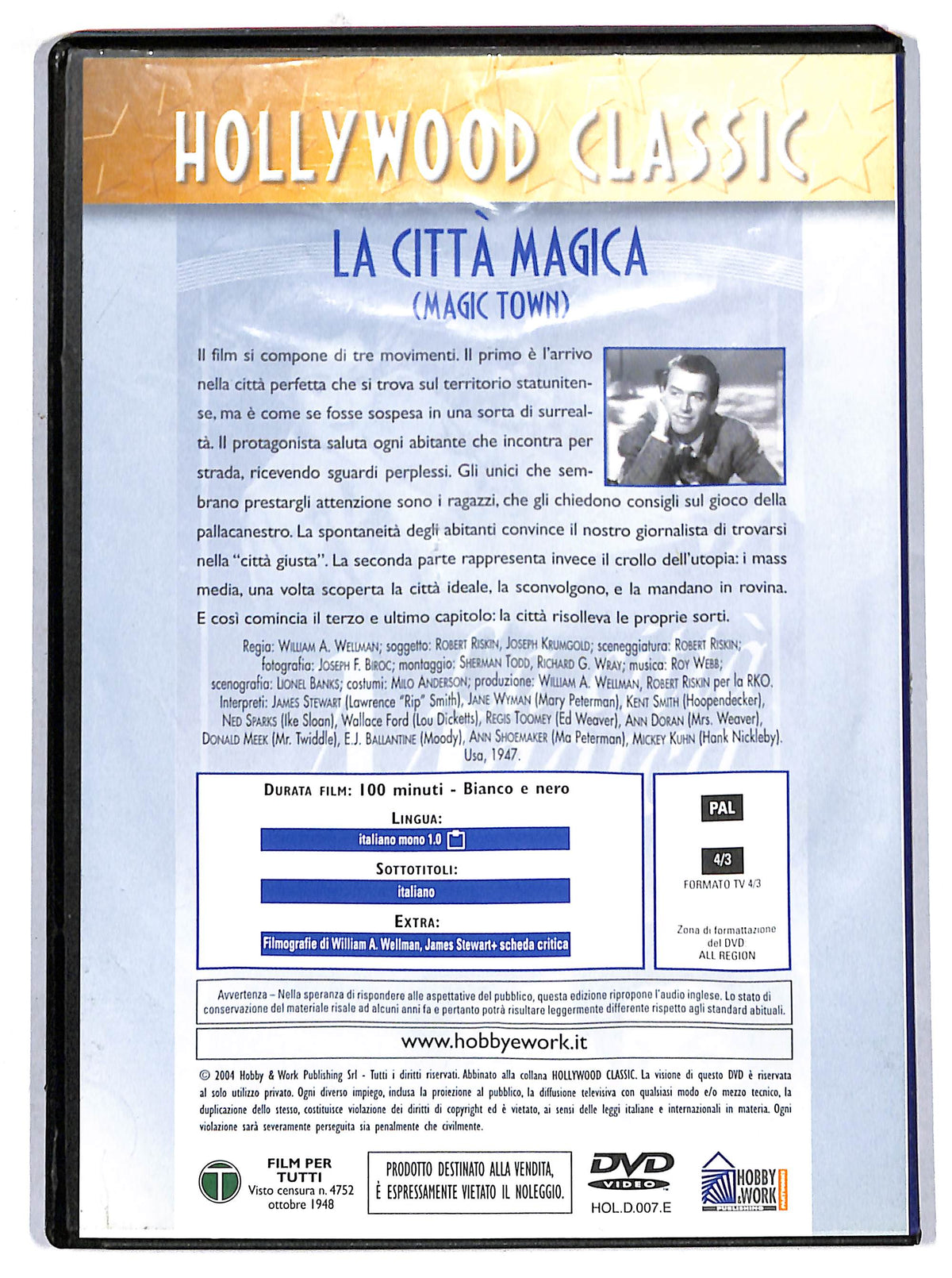 EBOND Hollywood Classic  La citta magica EDITORIALE DVD D720514