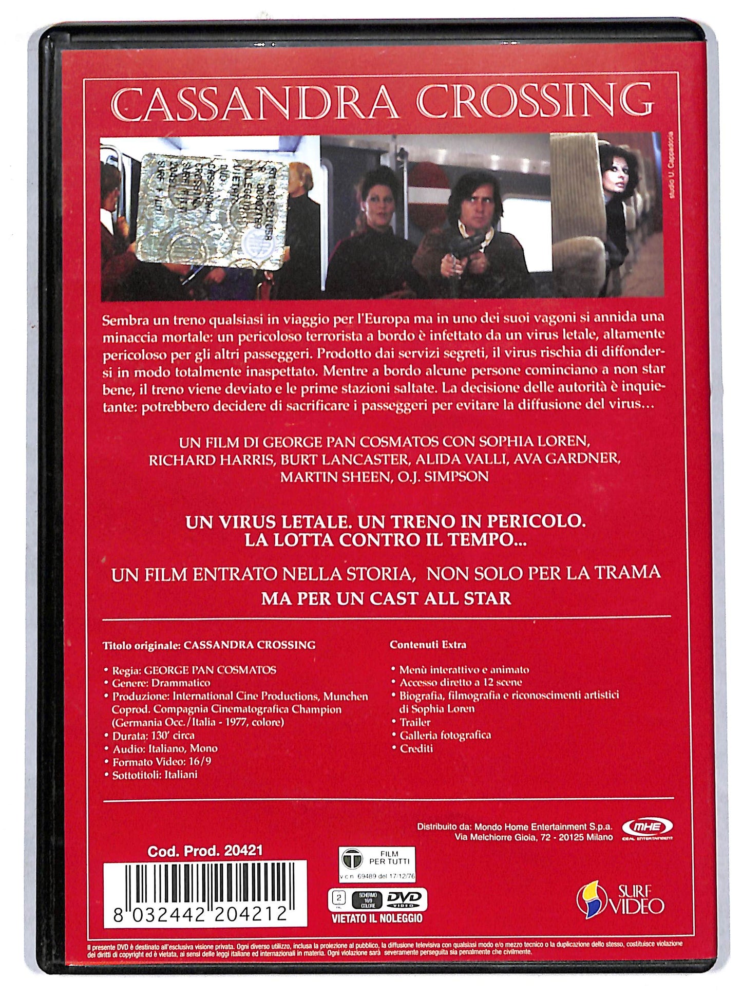 EBOND Cassandra Crossing DVD D721024