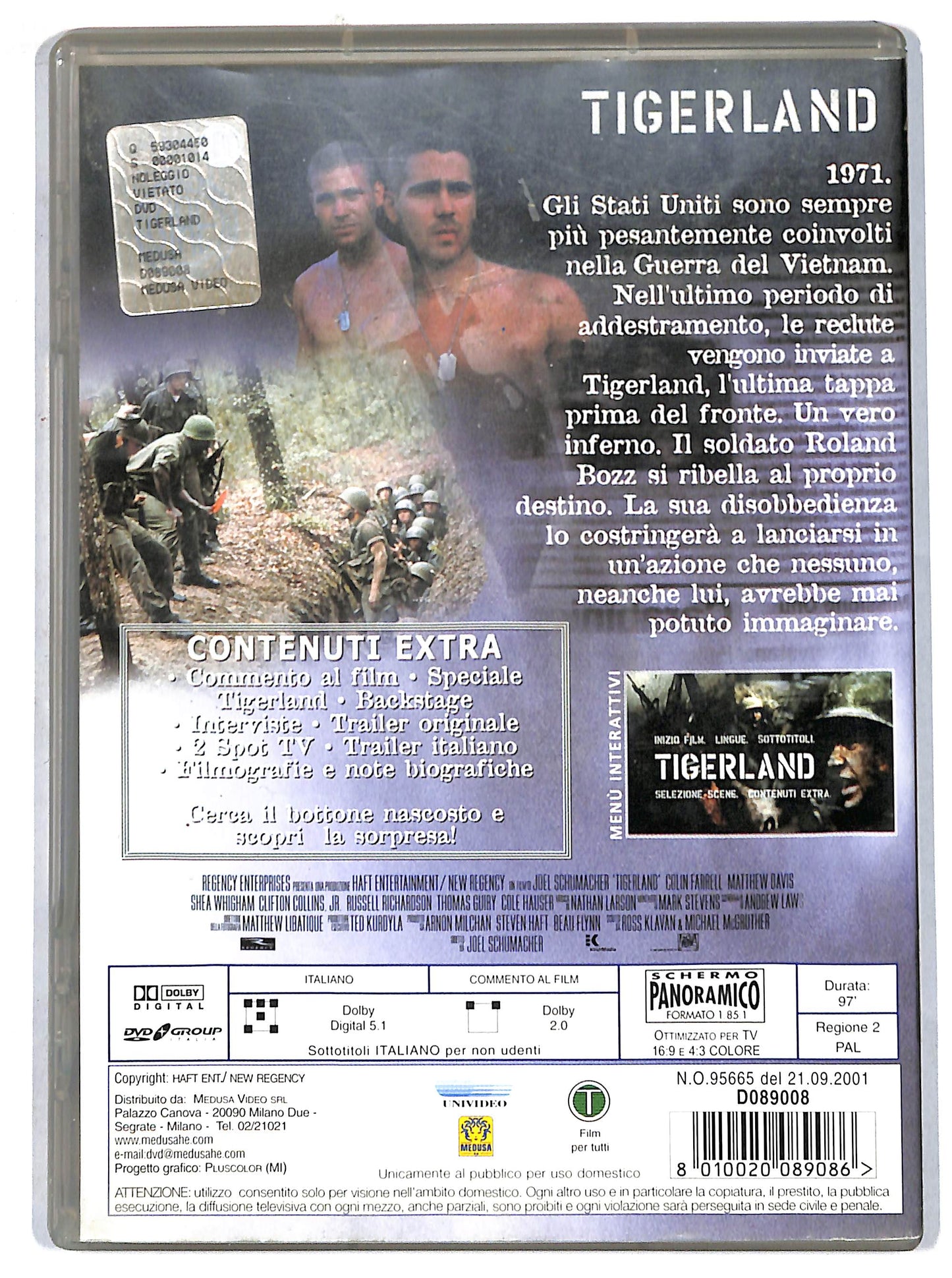 EBOND Tigerland  DVD D721054