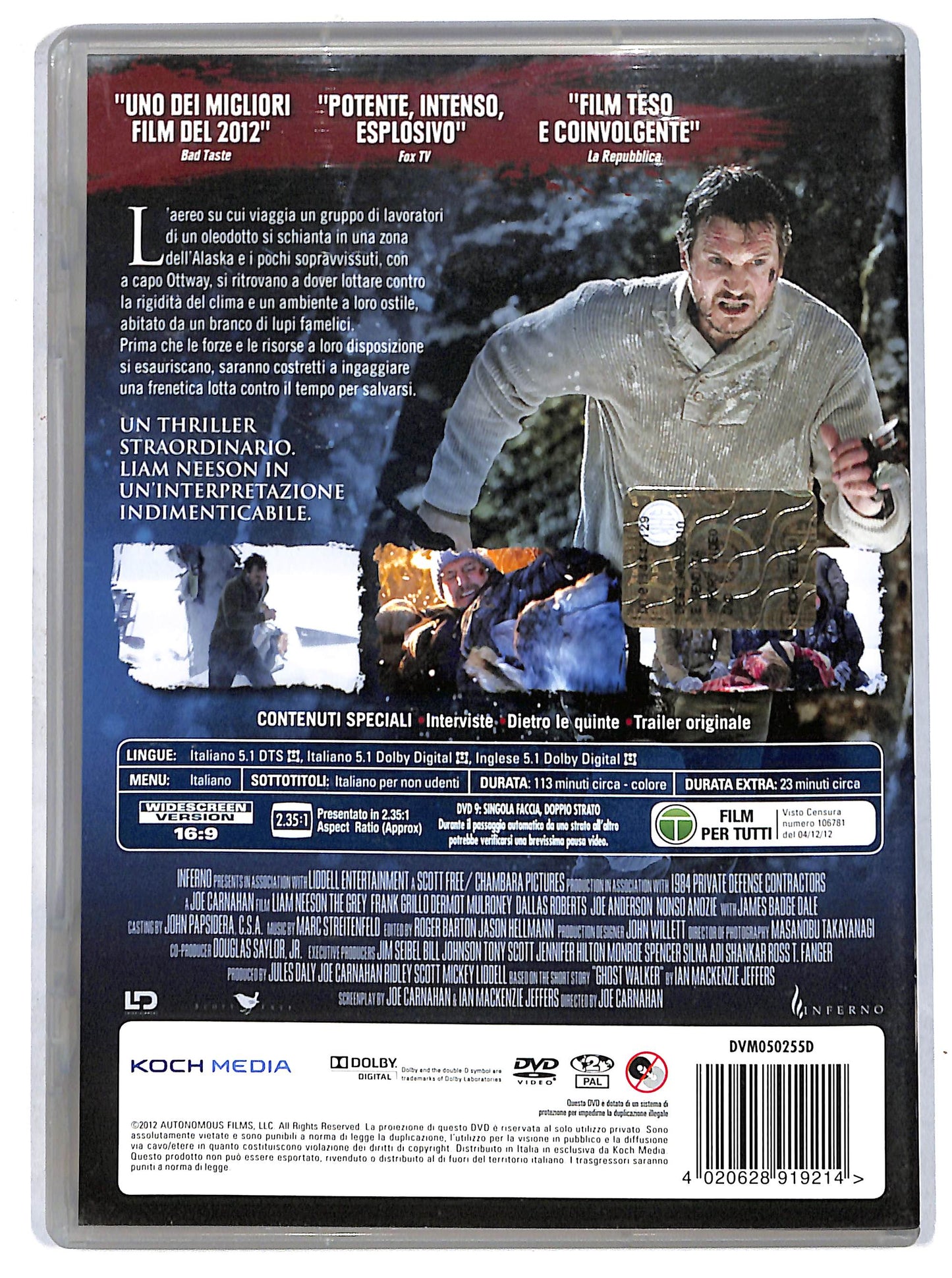 EBOND The Grey NOLEGGIO DVD D721124