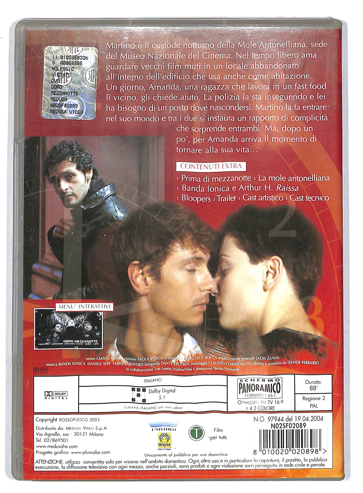 EBOND Dopo mezzanotte DVD D721408