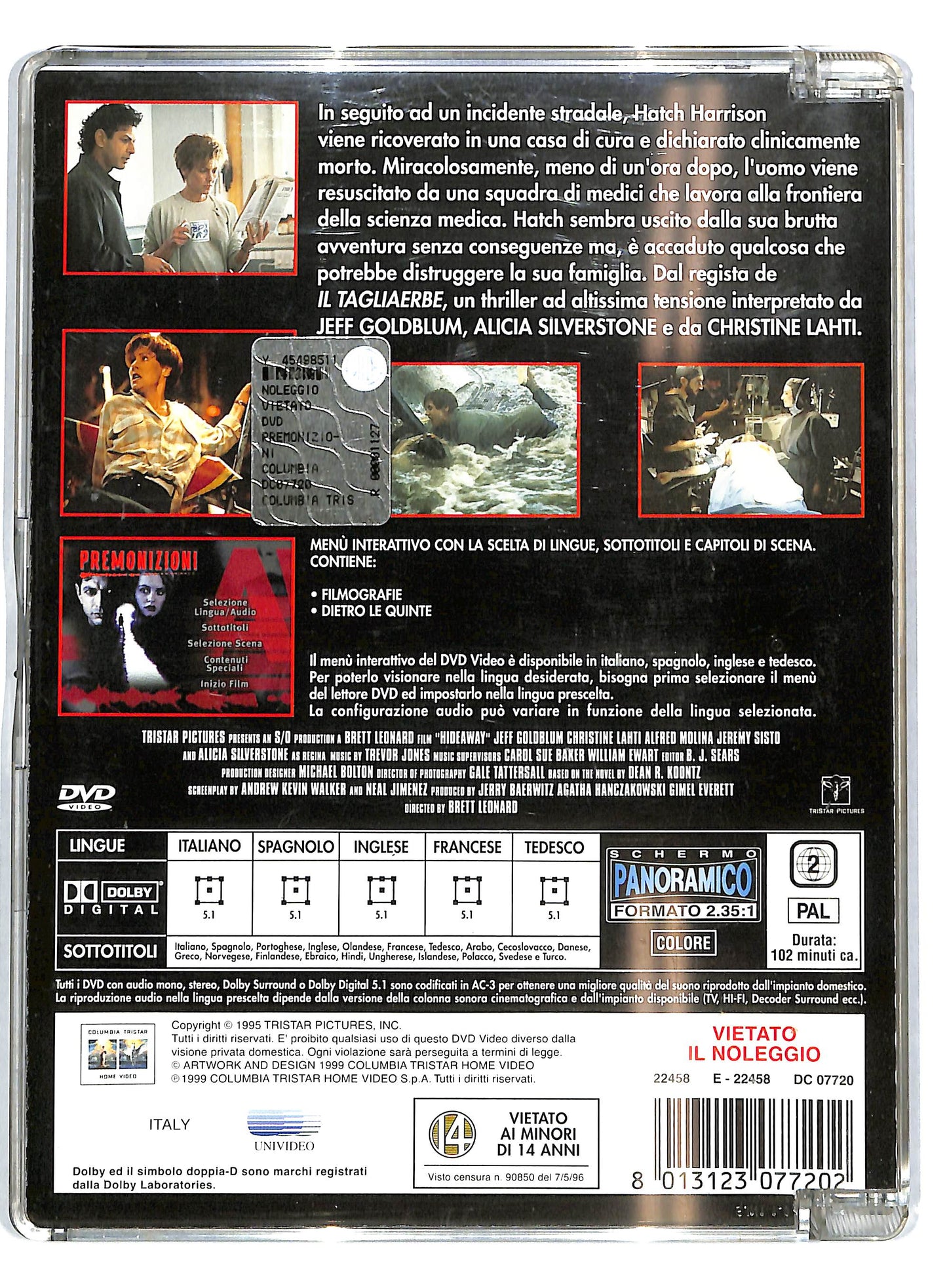 EBOND Premonizioni -  SJB DVD D721454
