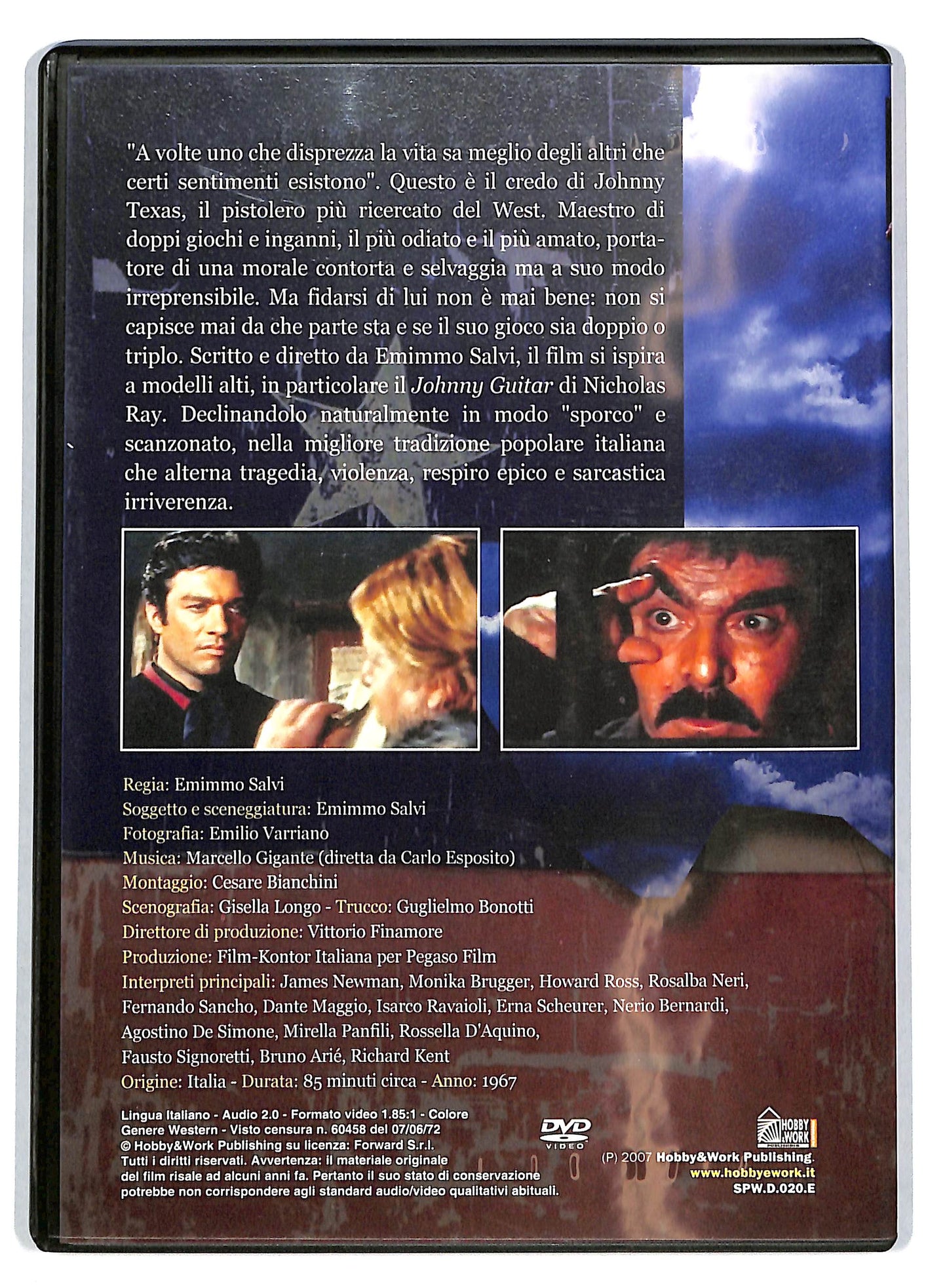 EBOND Wanted Johnny Texas EDITORIALE DVD D721528