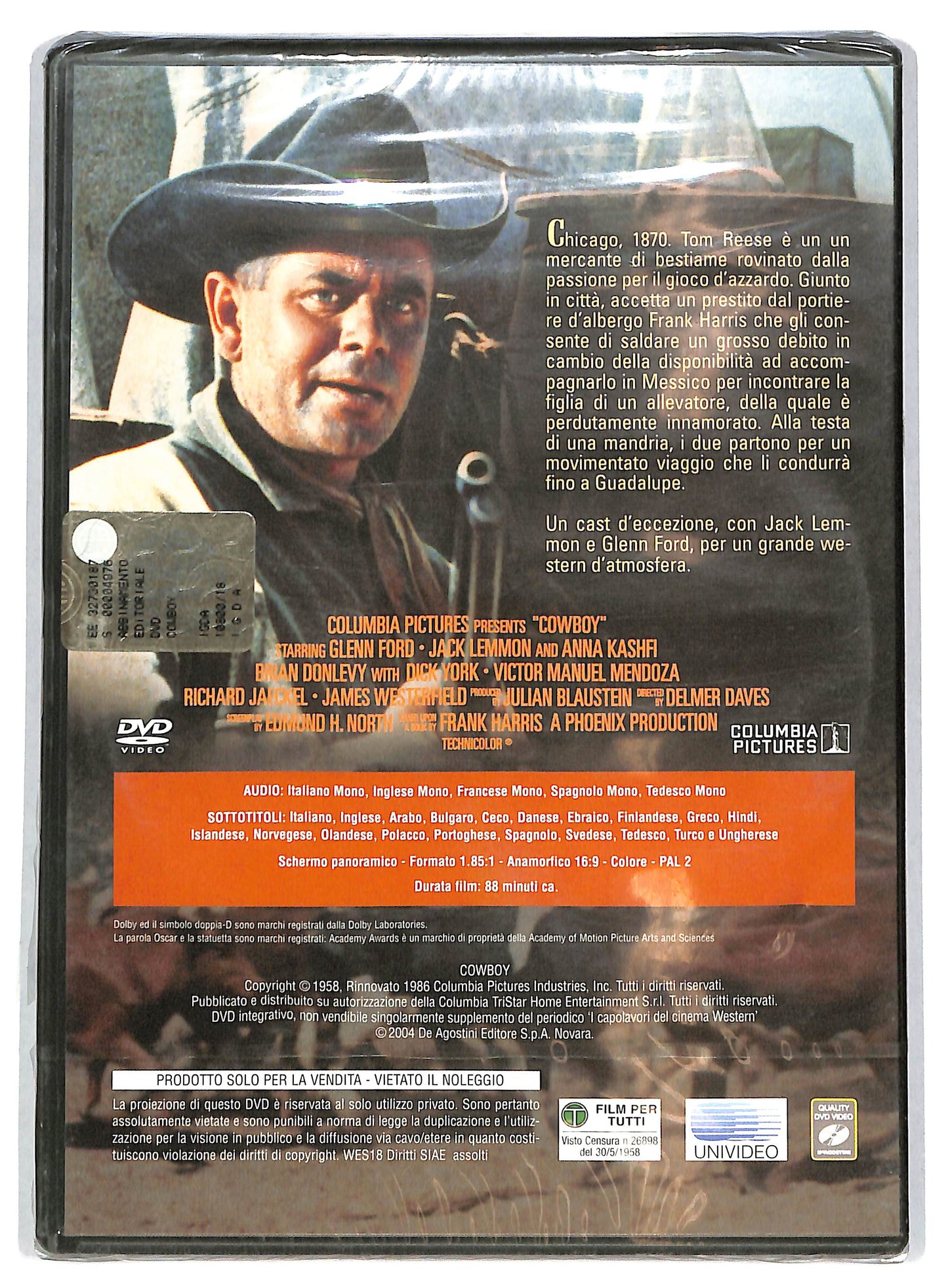 EBOND Cowboy EDITORIALE DVD D721559