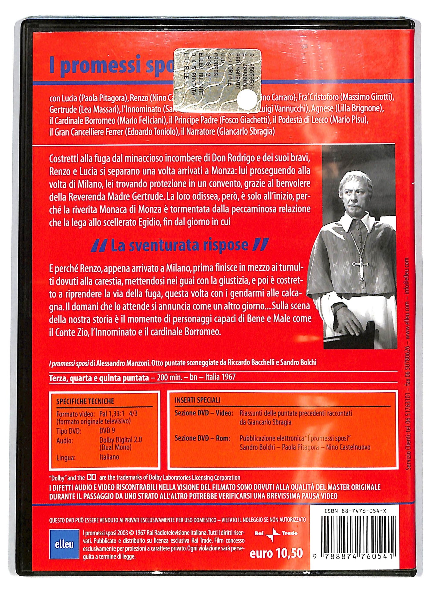 EBOND I Promessi Sposi - Volume 2  EDITORIALE  DVD D721629
