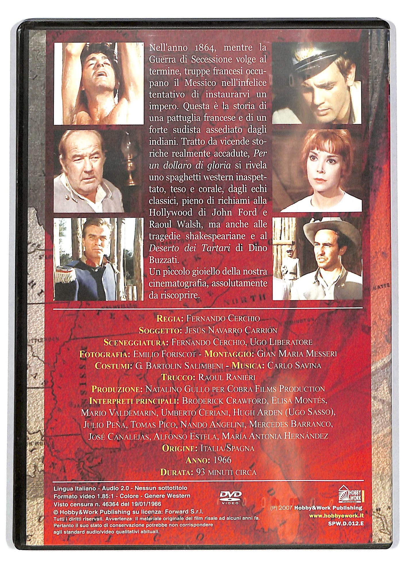 EBOND Per un dollaro di gloria EDITORIALE DVD D721633