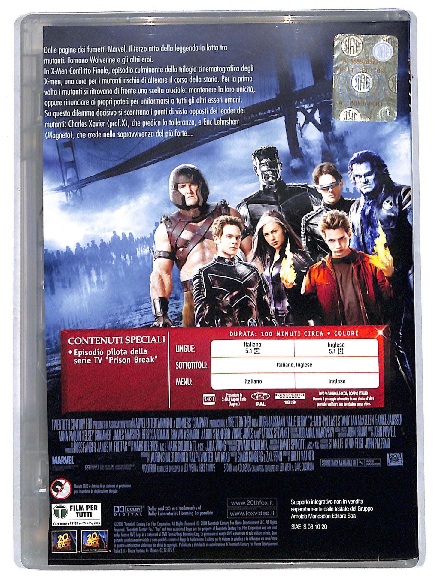 EBOND X-Men 3 - Conflitto finale EDITORIALE DVD D721817