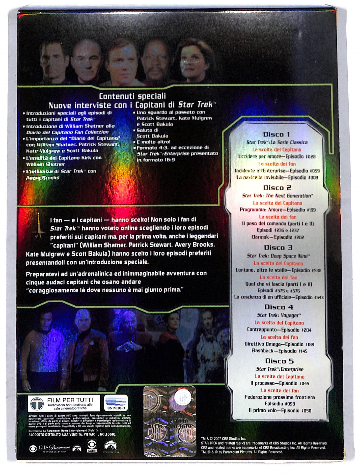 EBOND star trek collection - diario del capitano DVD D722015