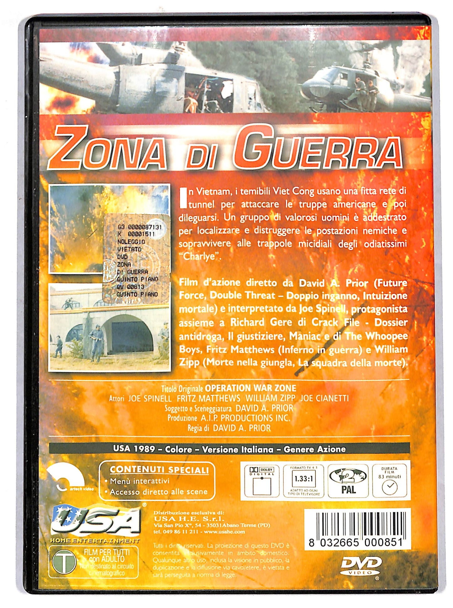 EBOND Zona di Guerra DVD D722022