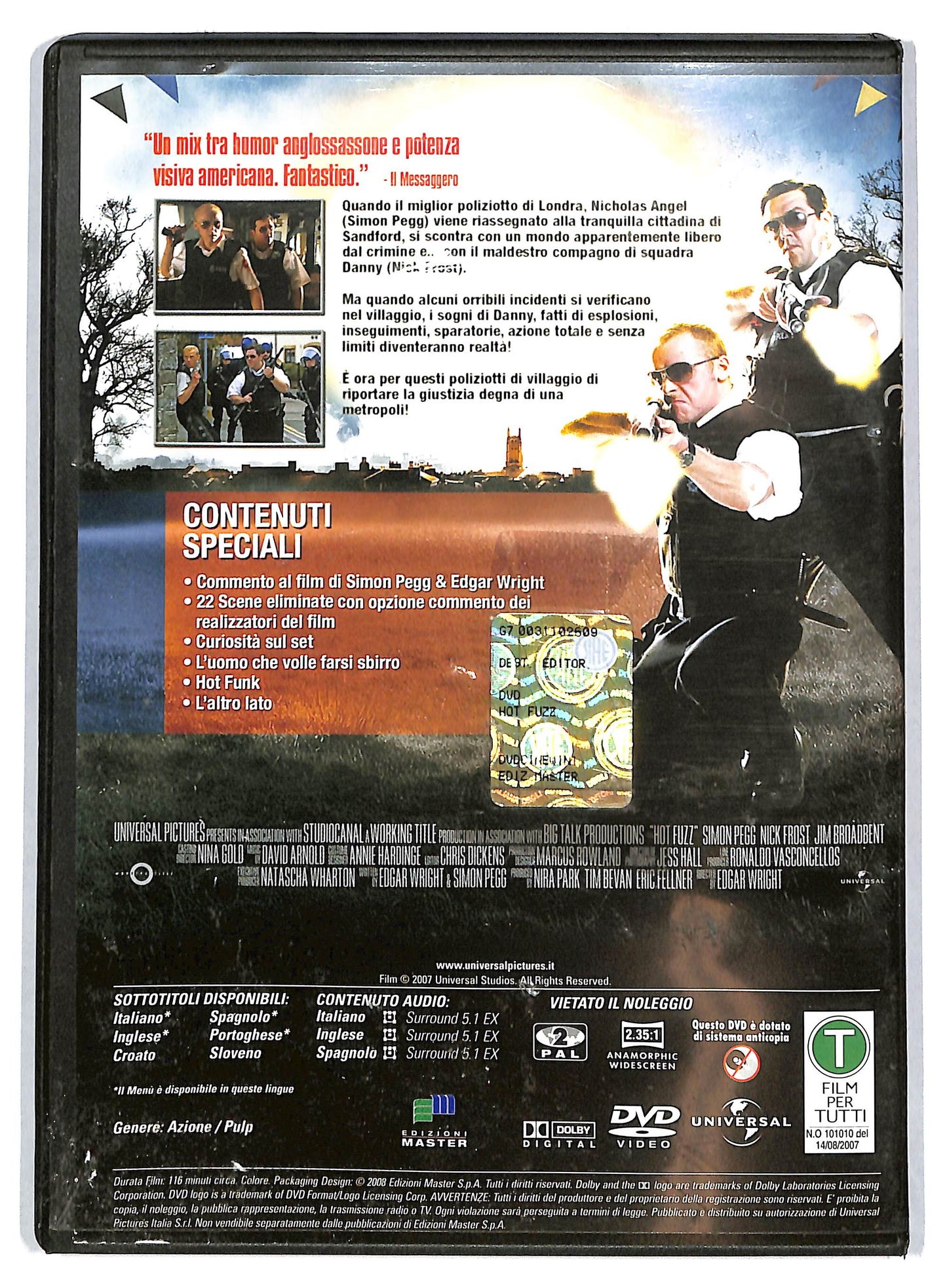 EBOND Hot Fuzz EDITORIALE DVD D722111