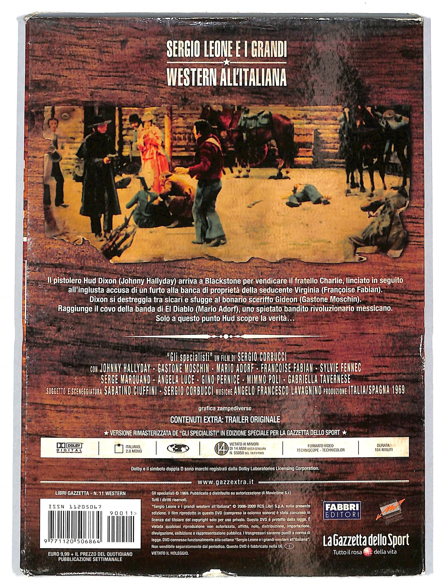 EBOND Gli specialisti Volume 11 EDITORIALE  DVD D722122