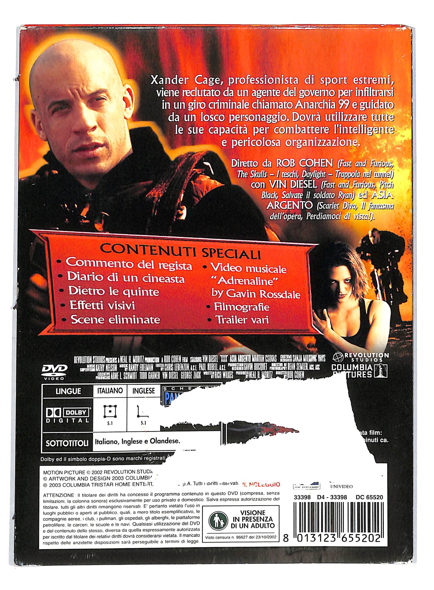 EBOND xXx - Digipack  DVD DIGIPACK D722417