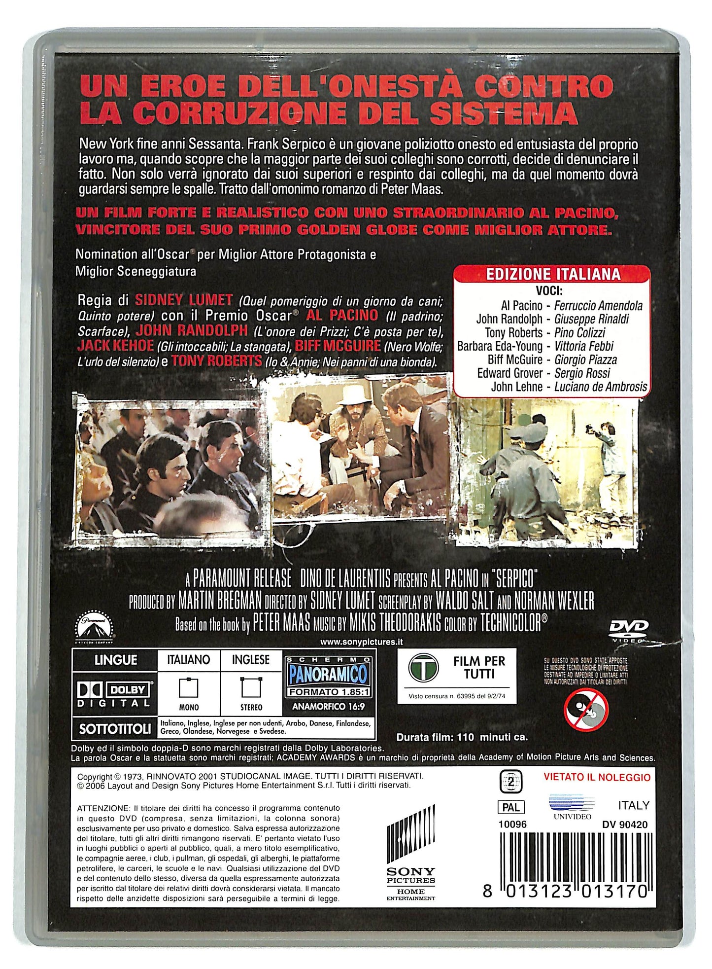 EBOND Serpico DVD D722734