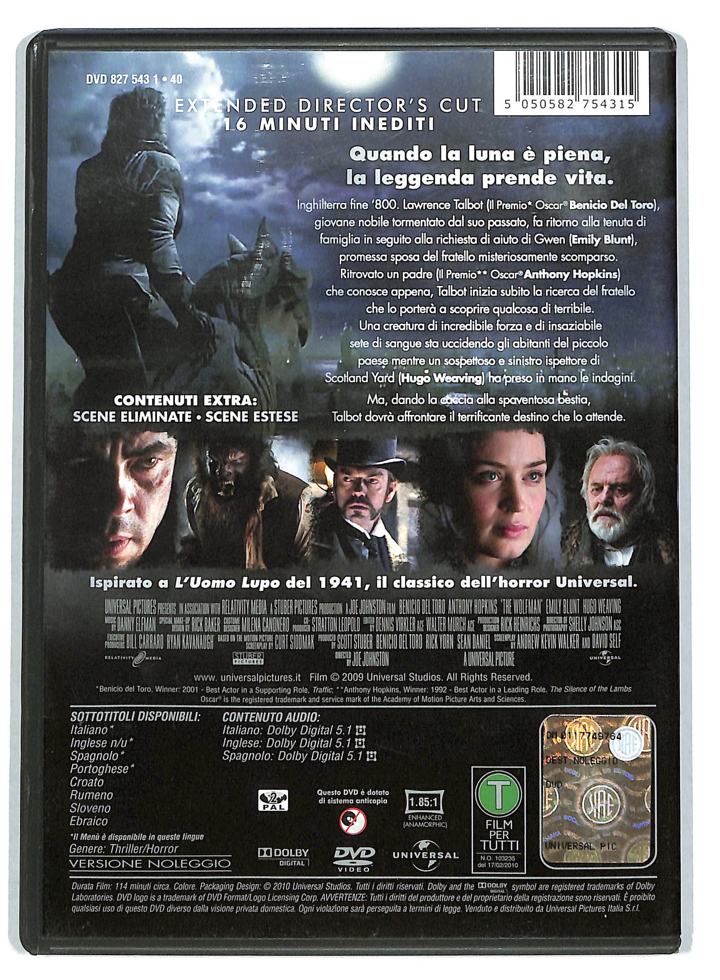 EBOND Wolfman NOLEGGIO DVD D722801