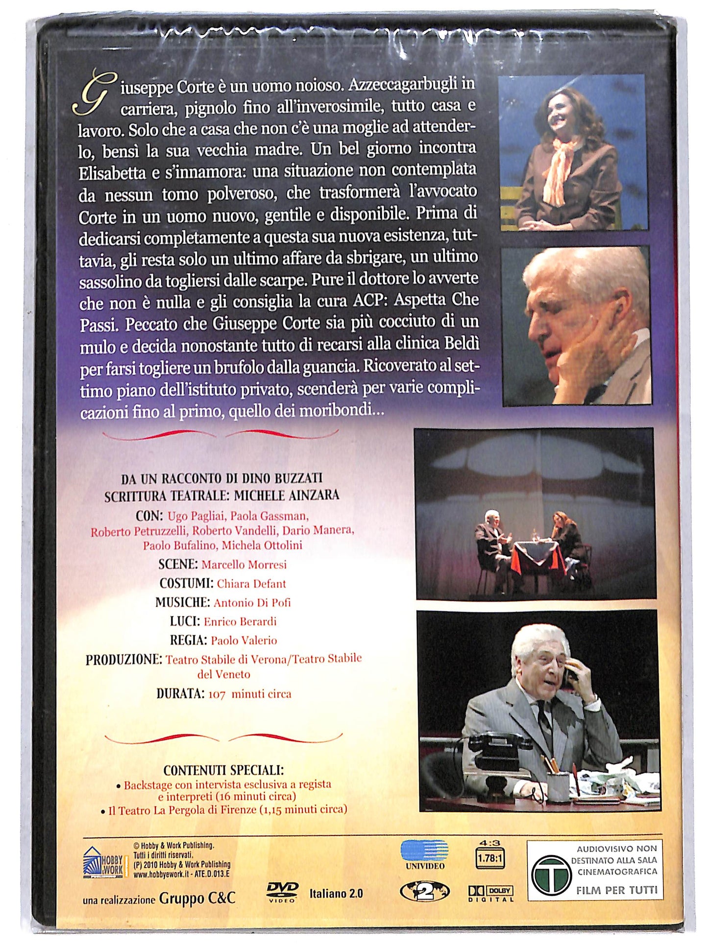 EBOND andiamo a teatro - 7 piani EDITORIALE DVD D723016