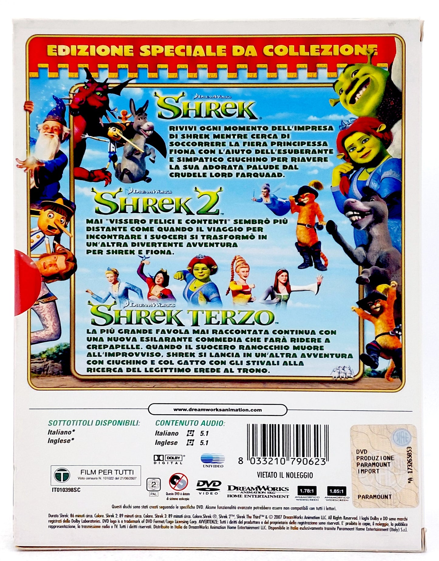 EBOND Shrek - La Trilogia - Edizione Speciale da Collezione DVD D723104