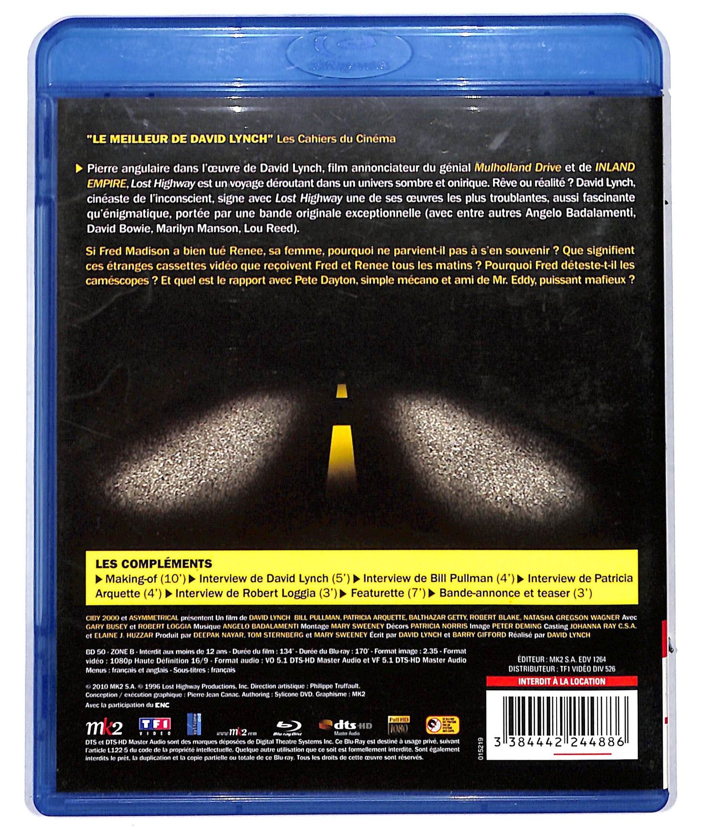 EBOND Lost highway (no ita) BLURAY D723257