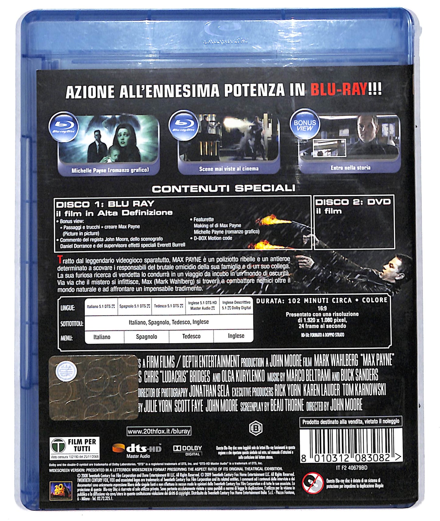 EBOND max payne - versione estesa DVD + BLURAY D723266