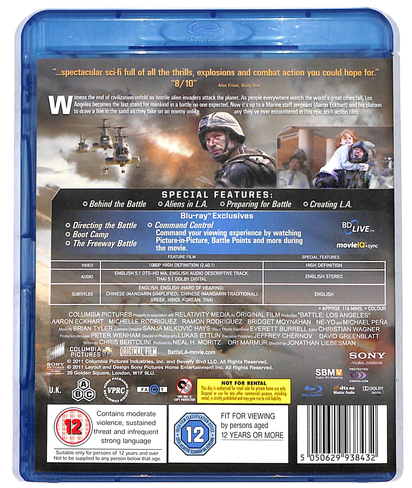 EBOND Battle: Los Angeles (UK edition) BLURAY D723271