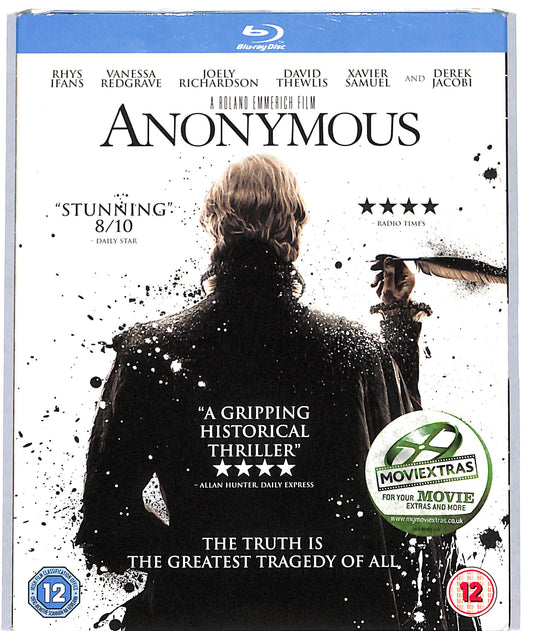 EBOND Anonymous uk edition BLURAY D723605