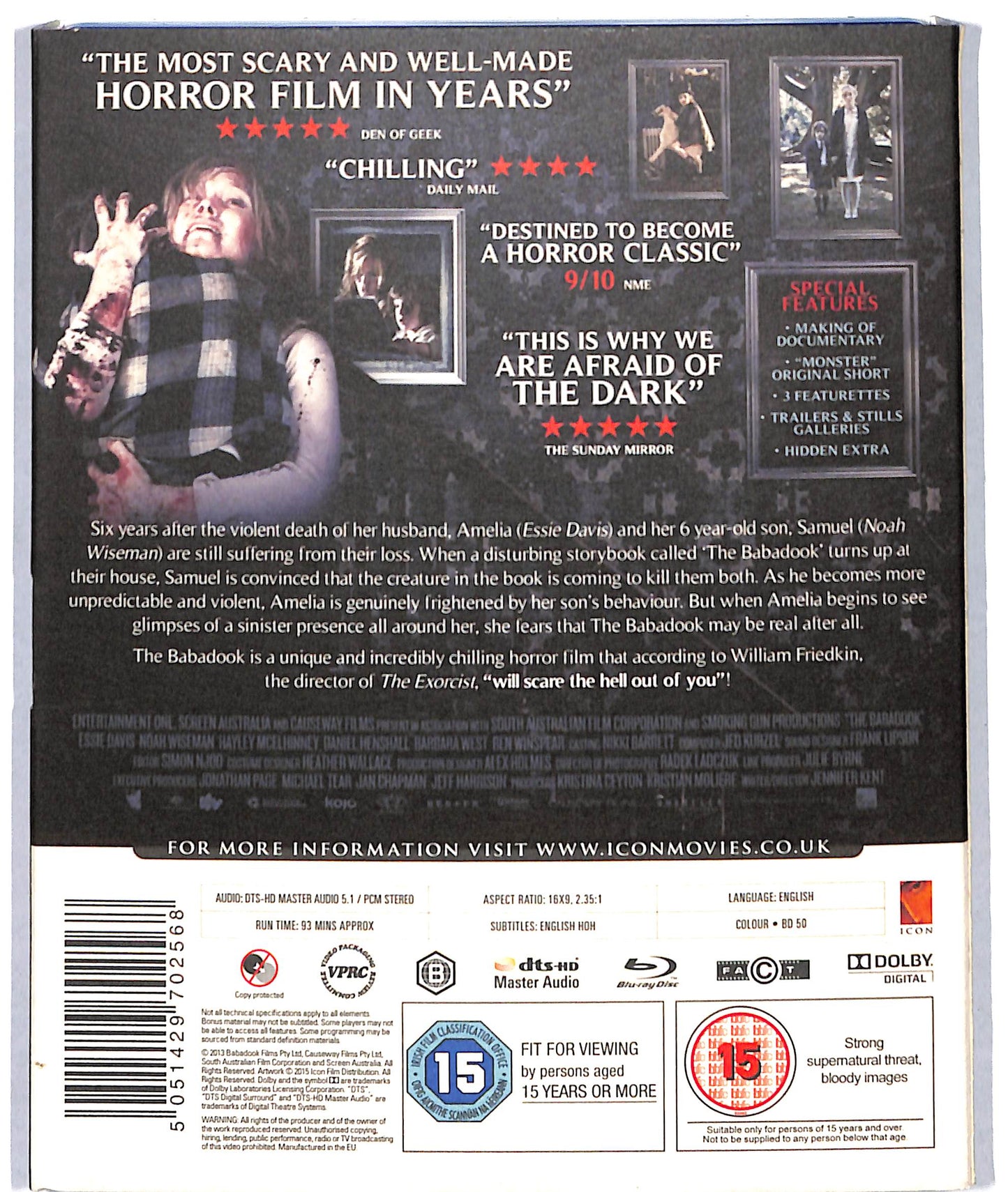 EBOND The Babadook - NO ITA BLURAY BLURAY D723618