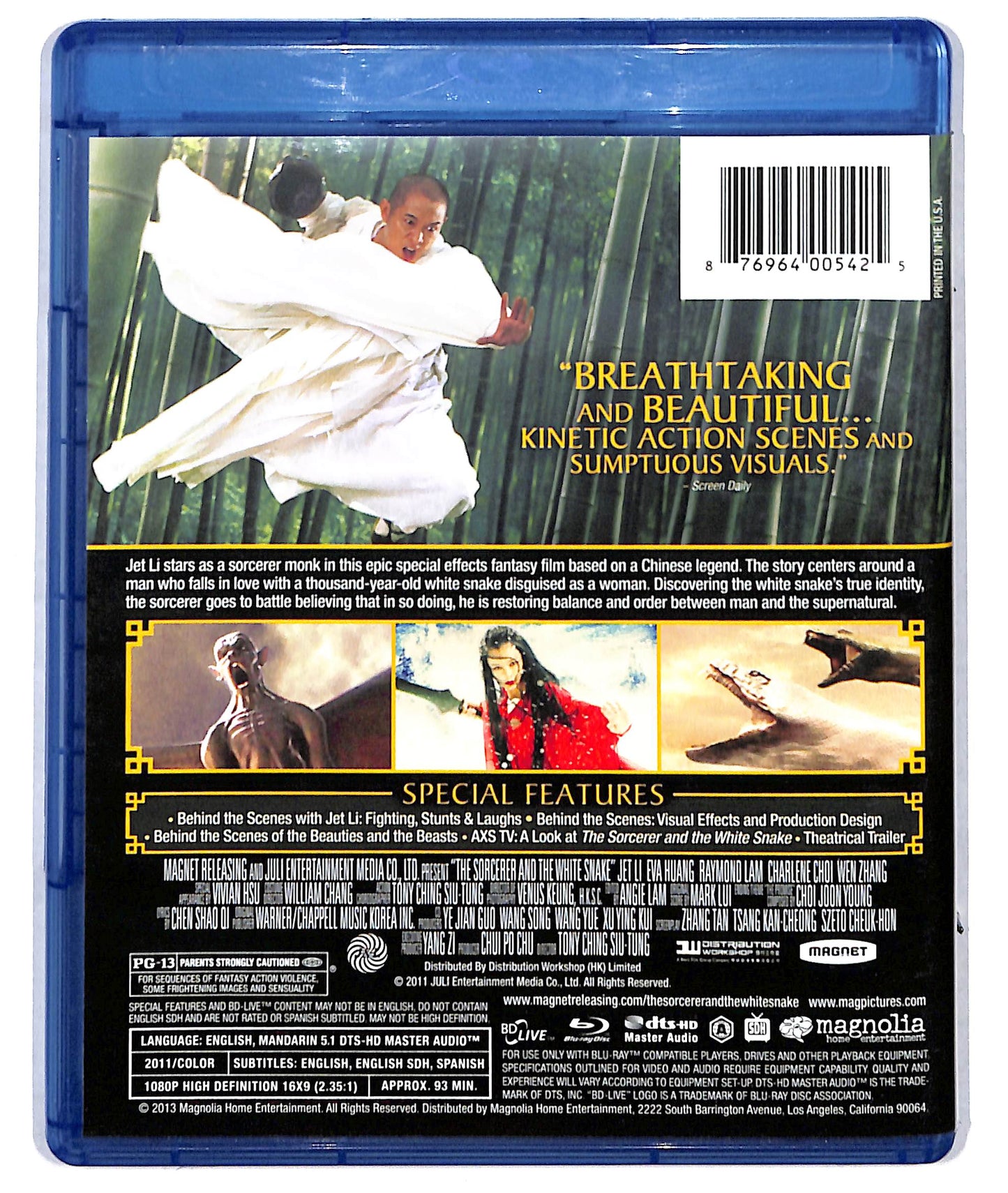 EBOND The sorcerer and the white snake - NO ITA BLURAY BLURAY D723654