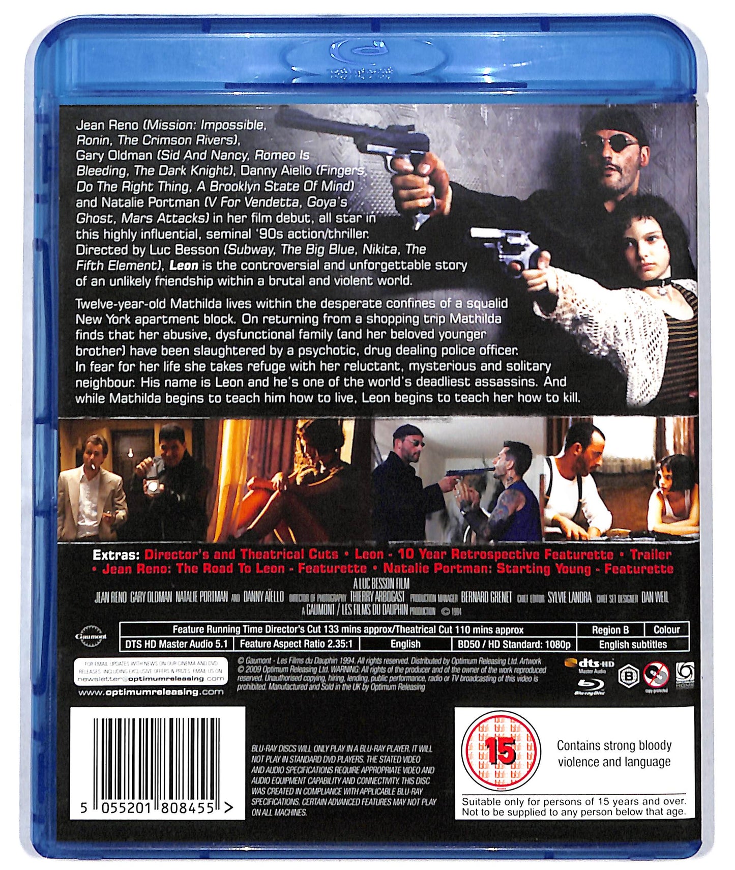 EBOND Leon Luc Besson - Edizione UK SPECIAL EDITION BLURAY BLURAY D723655