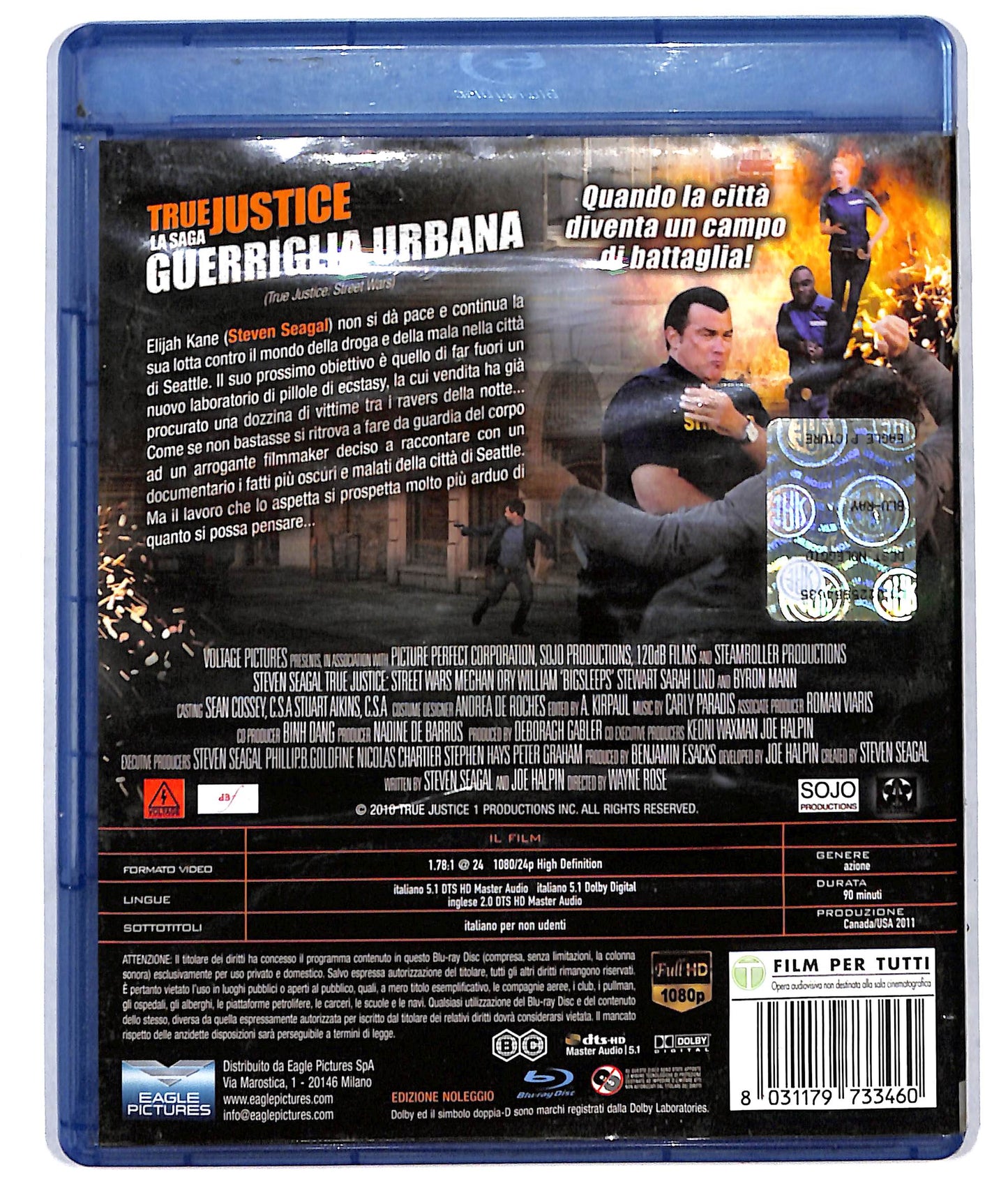 EBOND true justice - guerriglia urbana BLURAY D723811