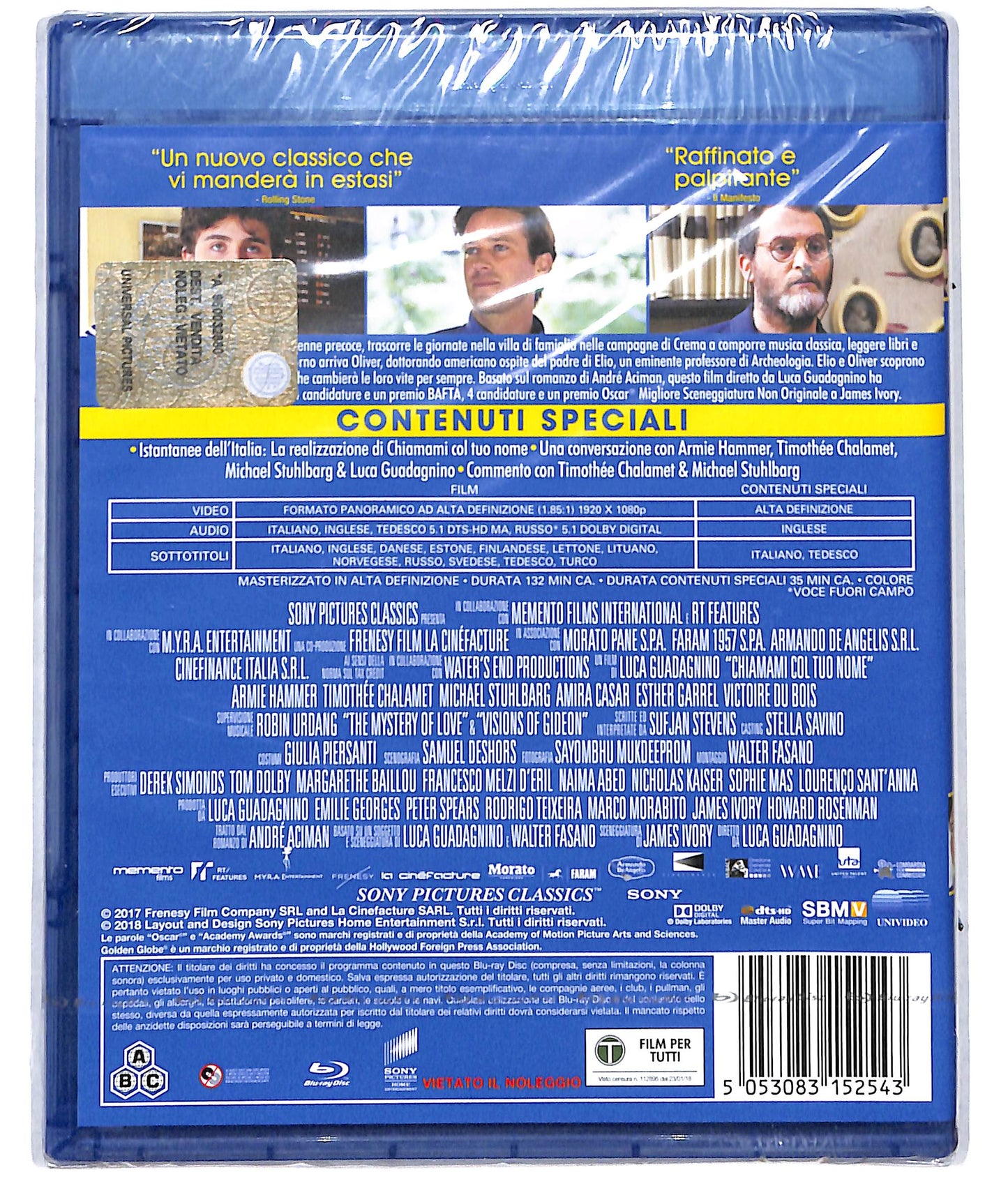 EBOND chiamami col tuo nome BLURAY D723813