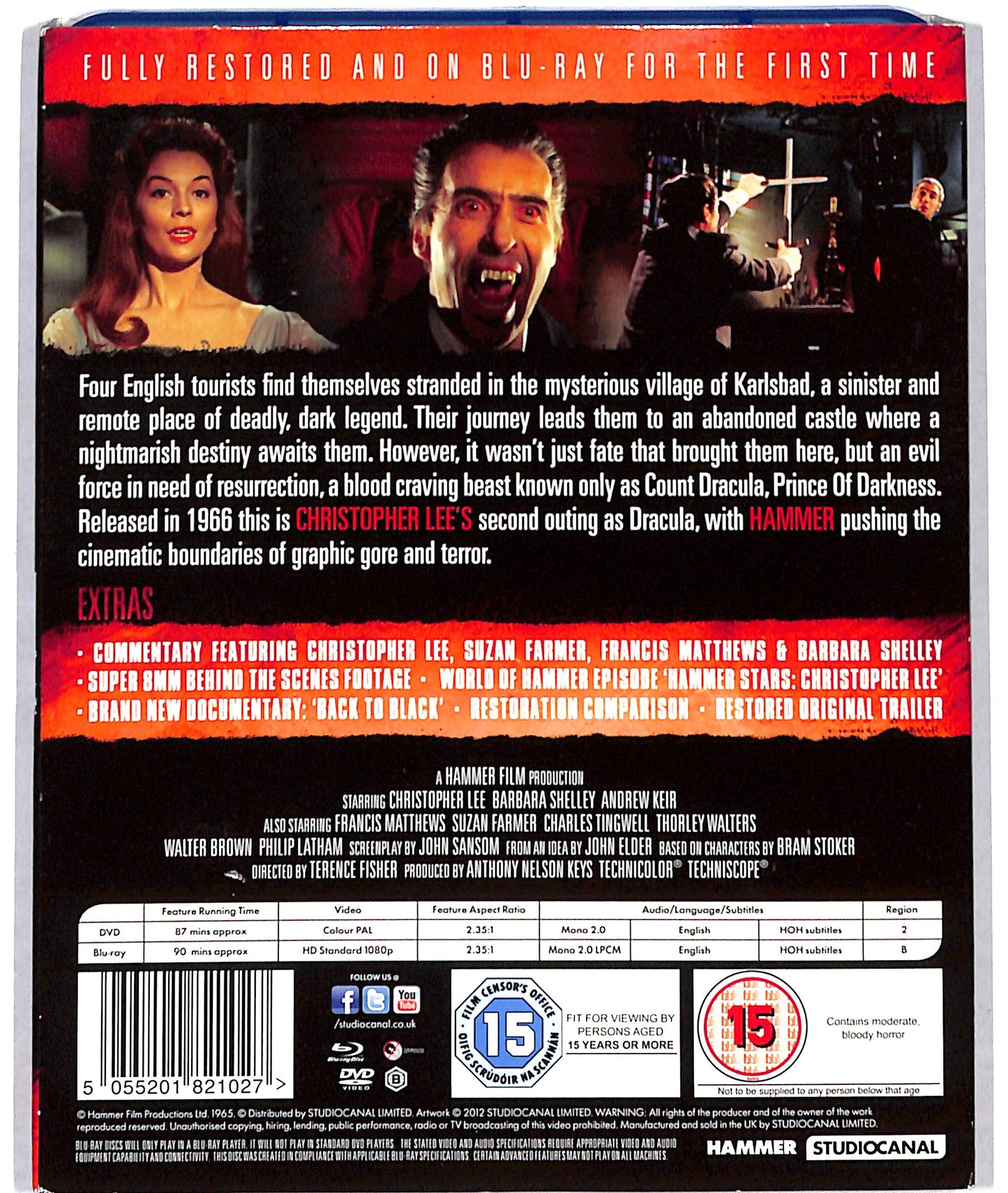 EBOND Dracula Prince Of Darkness - NO ITA BLURAY BLURAY D723909