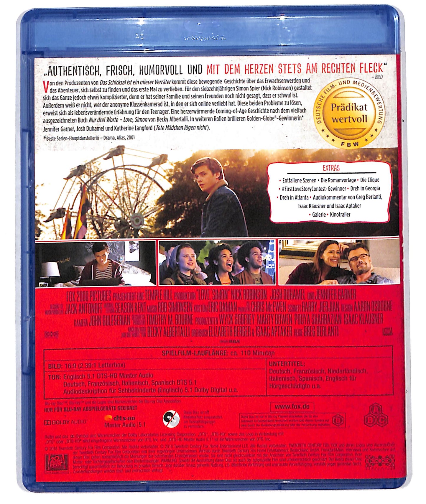 EBOND Love simon EDITORIALE BLURAY BLURAY D723921