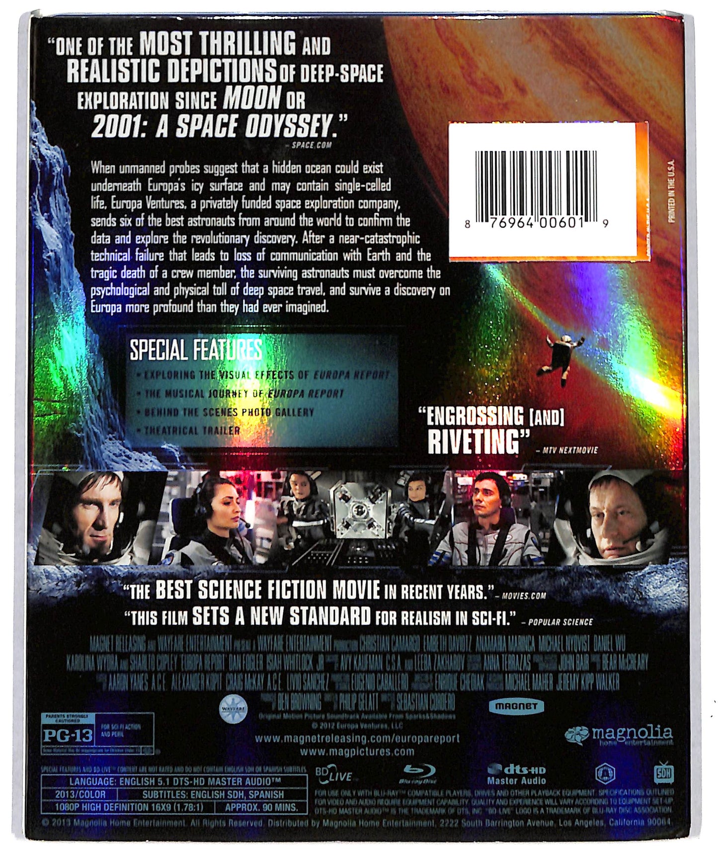 EBOND Europa Report edizione UK BLURAY BLURAY D723965