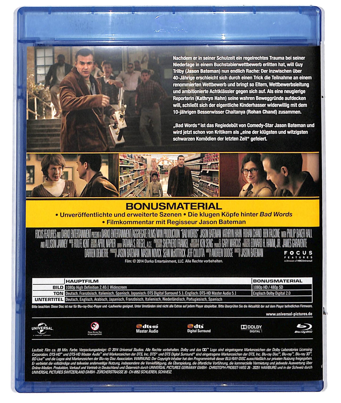 EBOND Bad words BLURAY BLURAY D723973