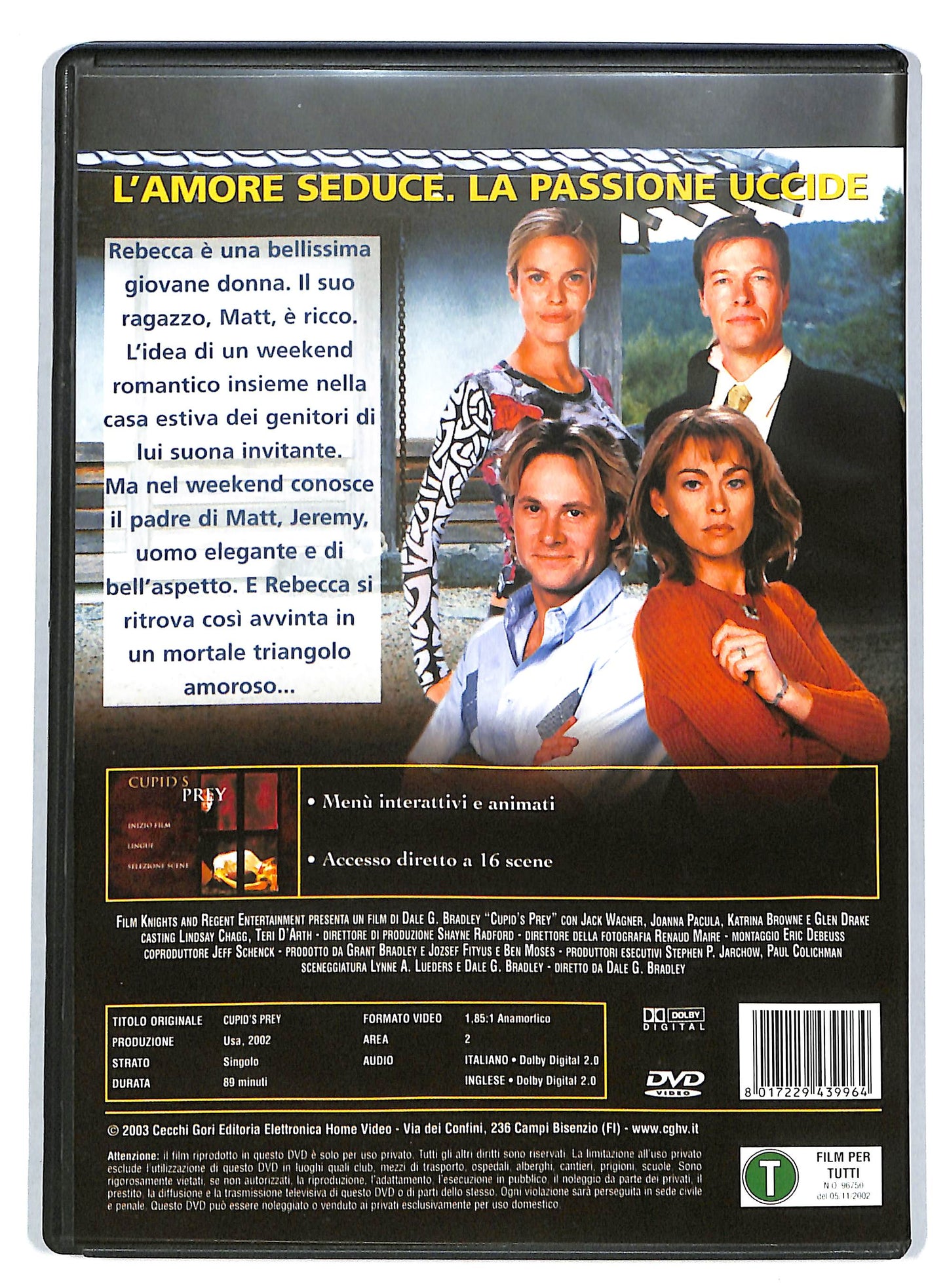 EBOND cupid's prey DVD D724060
