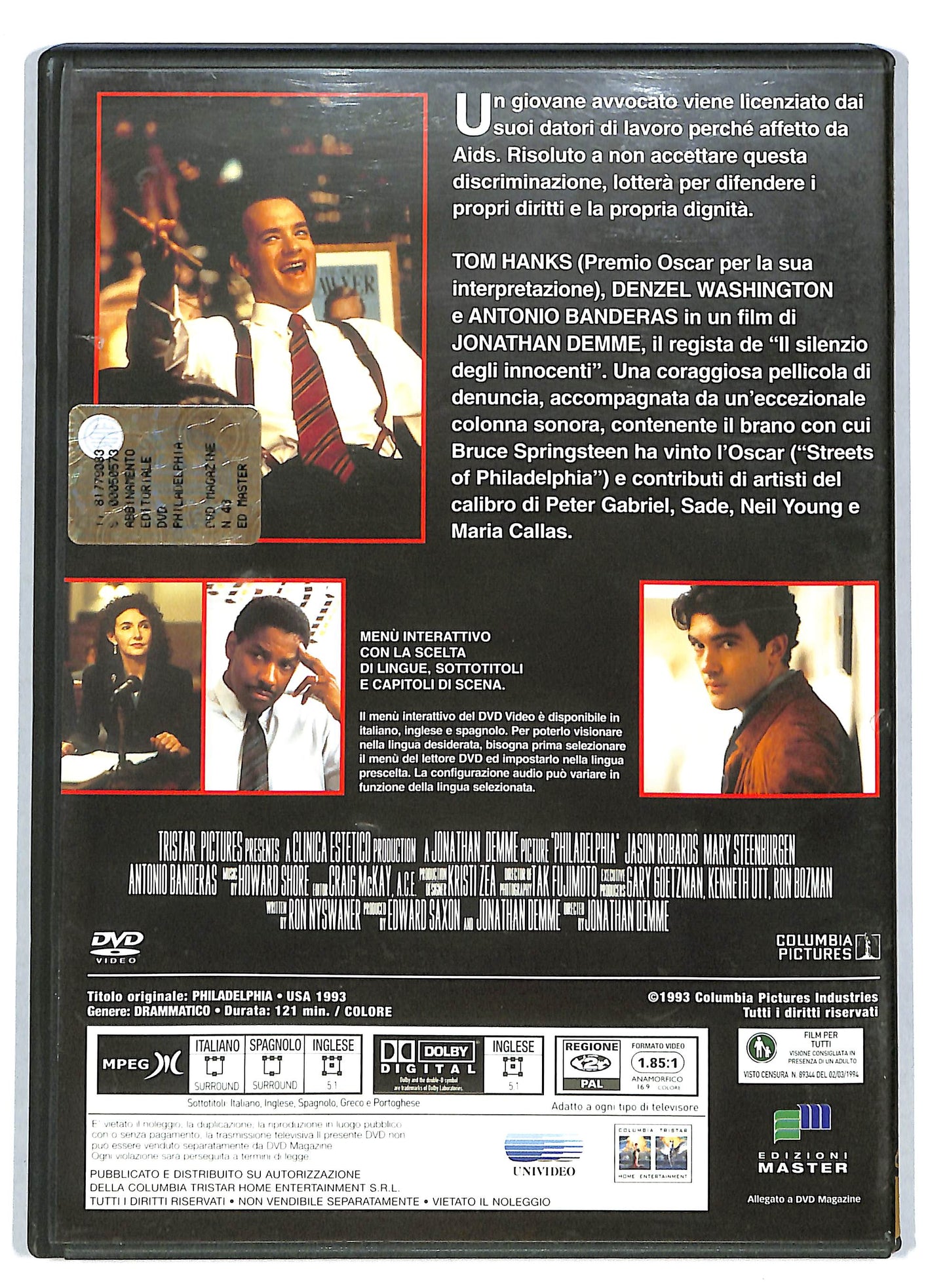 EBOND Philadelphia  EDITORIALE DVD D724104