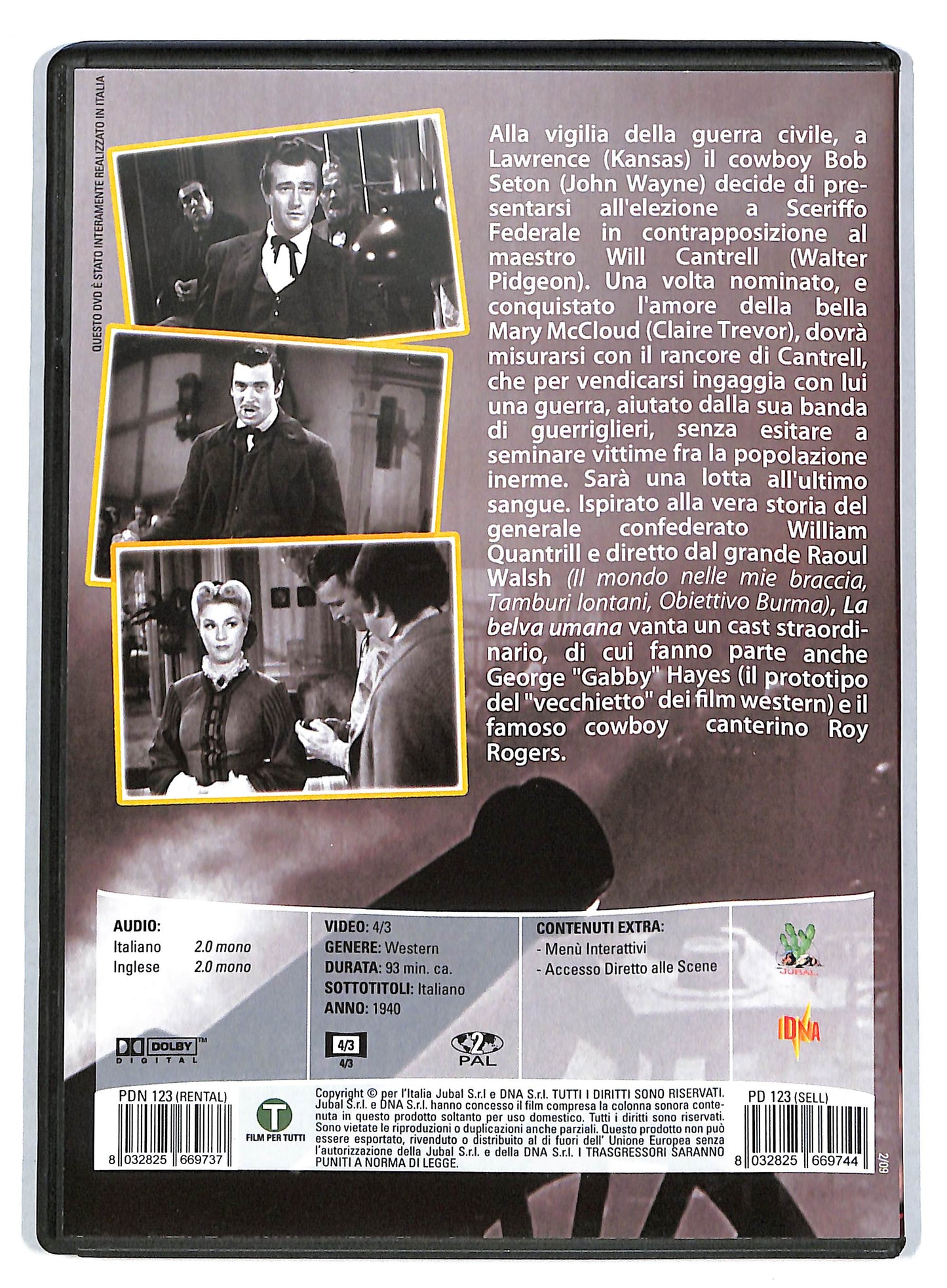 EBOND La belva umana  DVD D724106